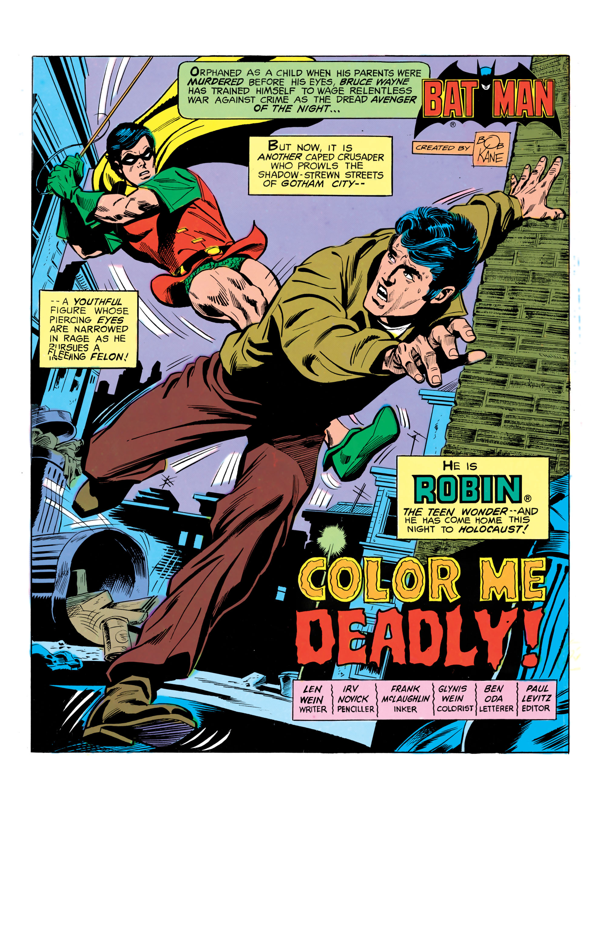 Read online Batman (1940) comic -  Issue #316 - 2