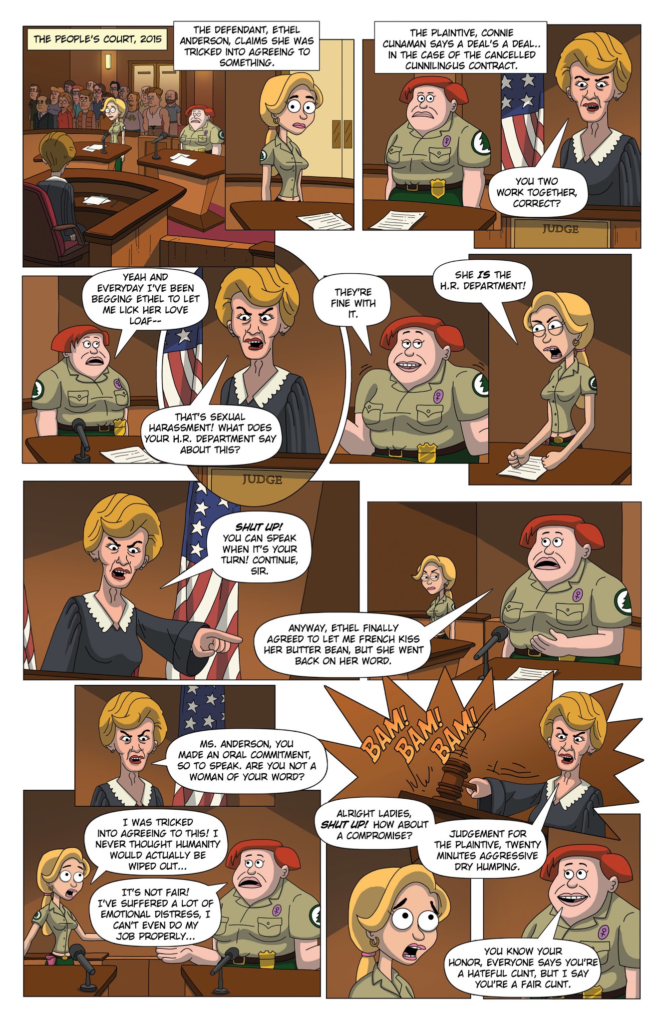Read online Brickleberry comic -  Issue #4 - 5
