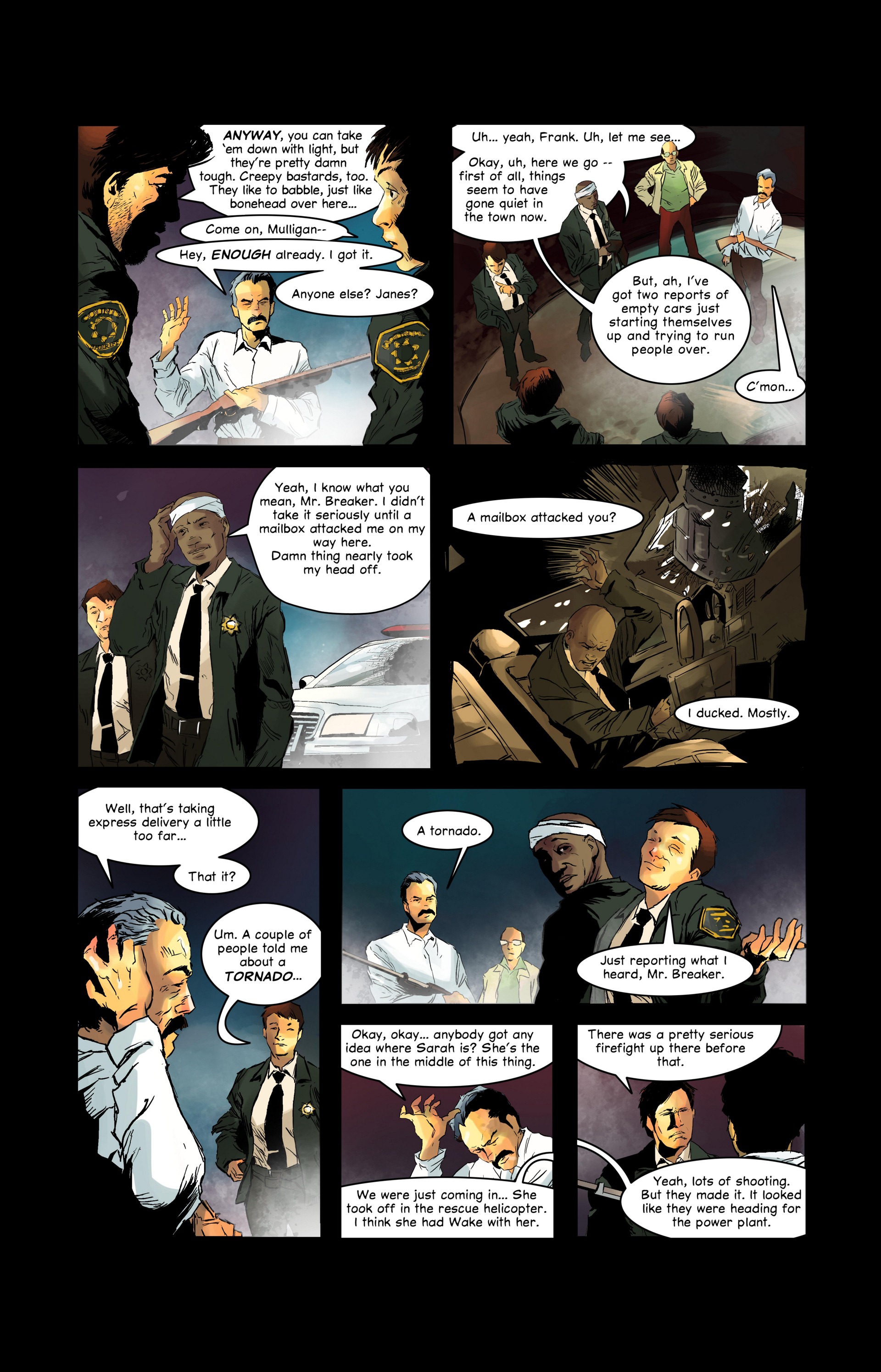 Read online Alan Wake comic -  Issue # Night Springs - 10