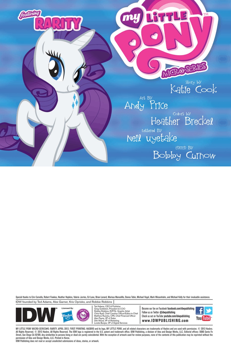 Read online My Little Pony Micro-Series comic -  Issue #3 - 3