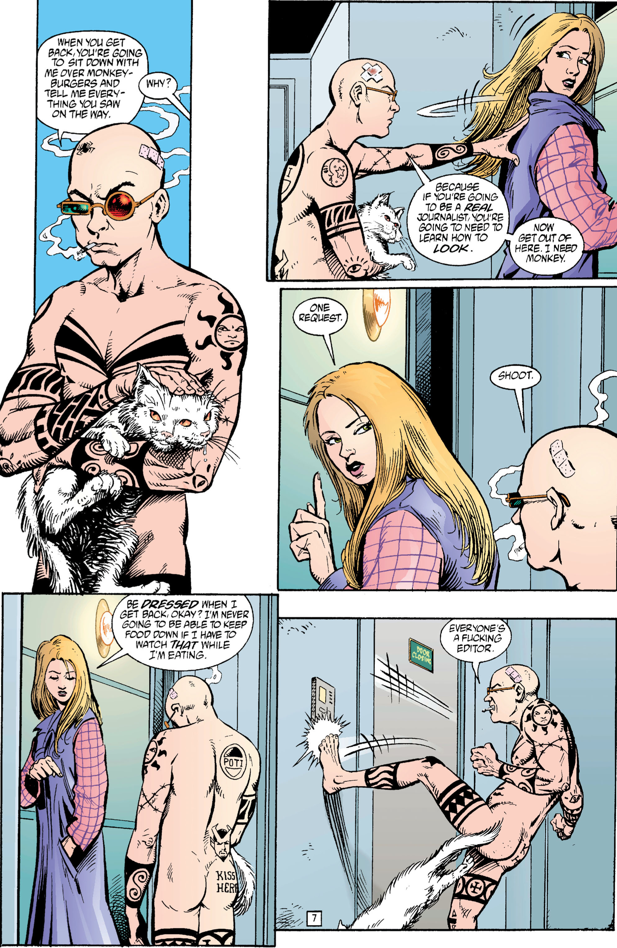 Read online Transmetropolitan comic -  Issue #4 - 8