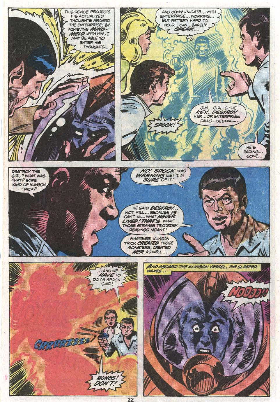 Read online Star Trek (1980) comic -  Issue #5 - 24