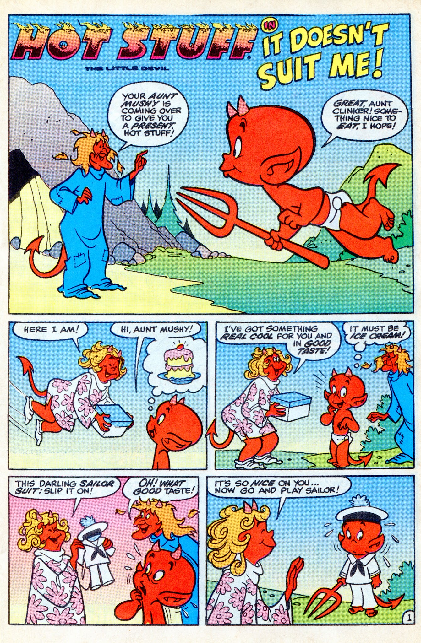 Read online Hot Stuff, the Little Devil comic -  Issue #174 - 13