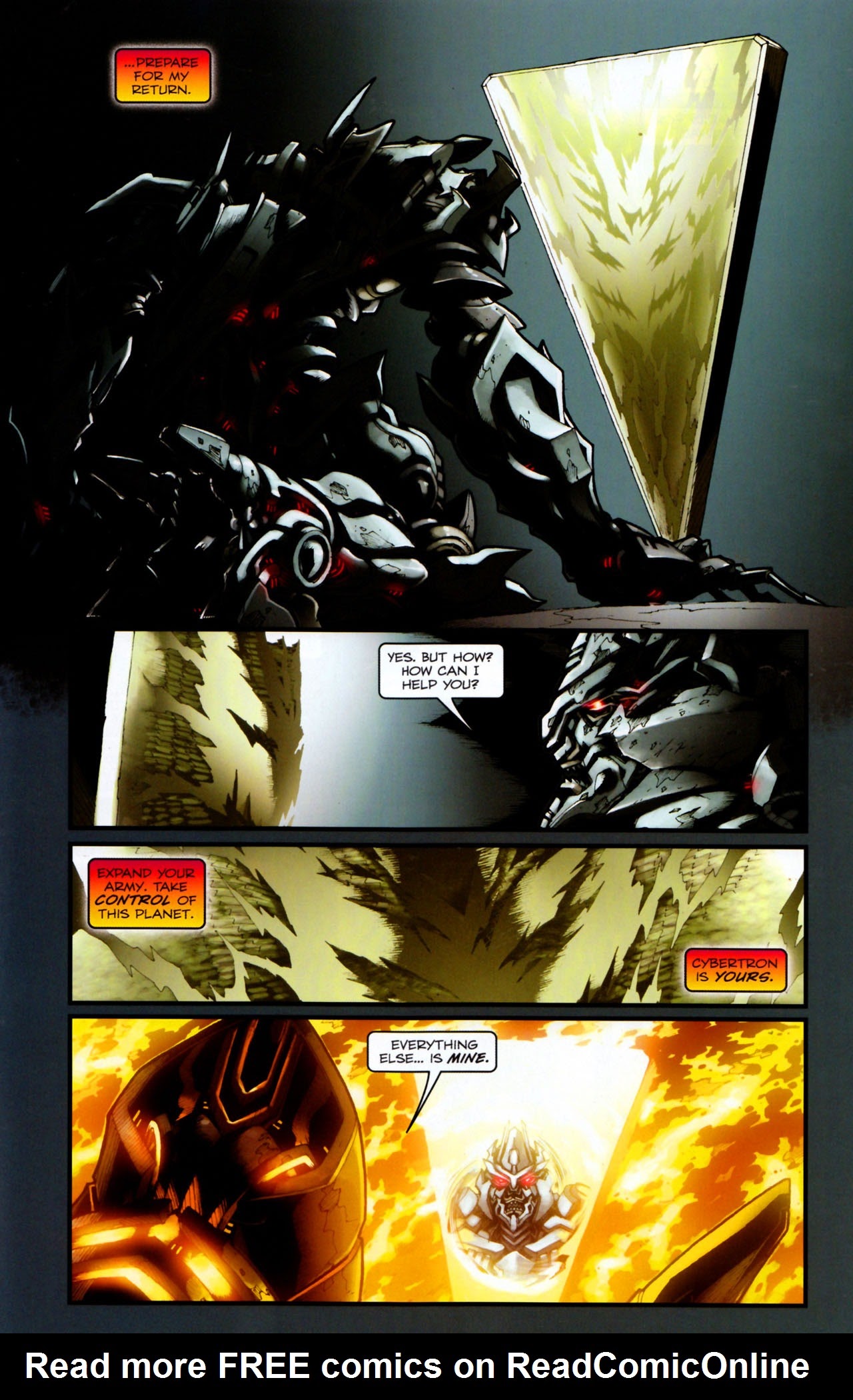 Read online Transformers: Defiance comic -  Issue #3 - 8