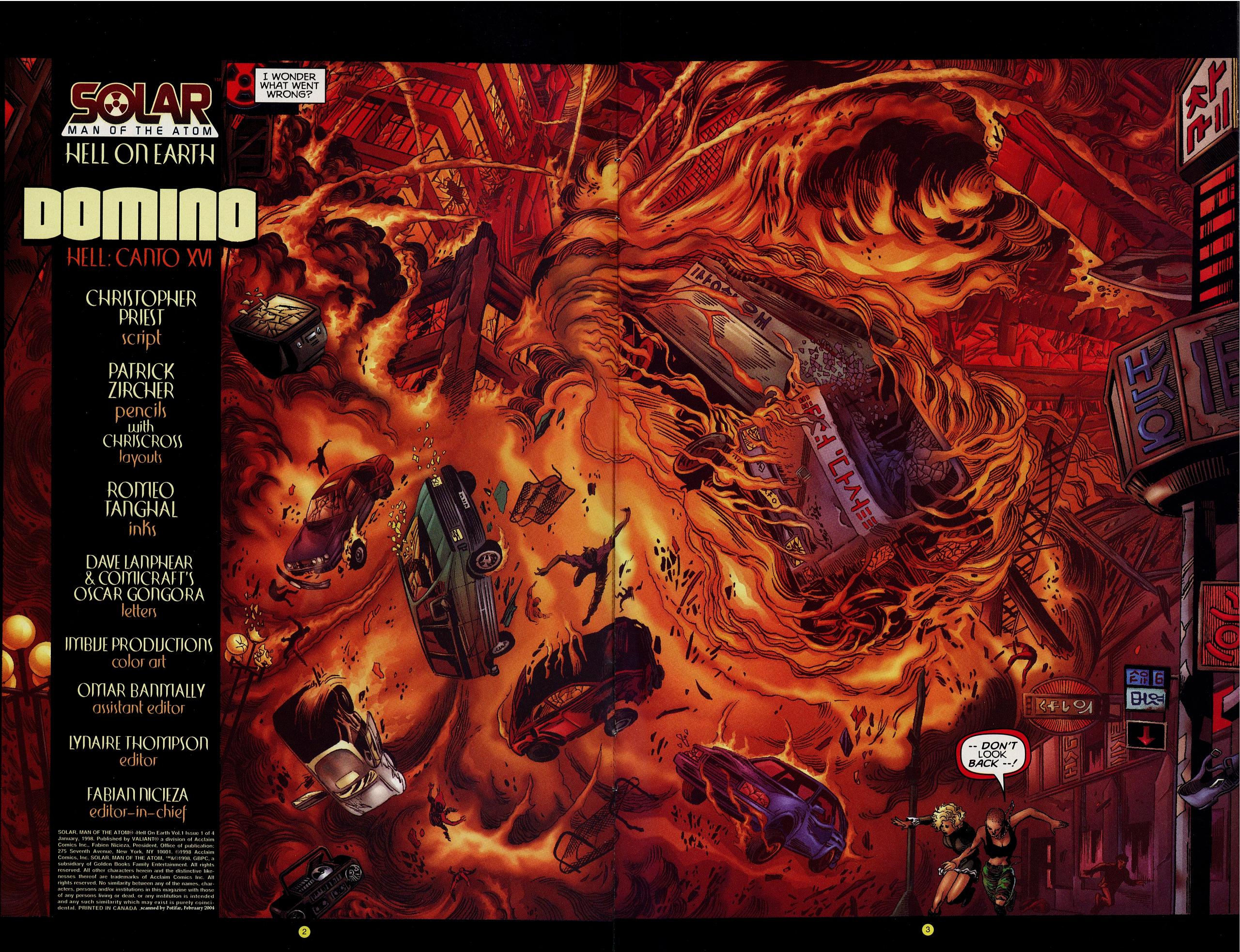 Read online Solar, Man of the Atom: Hell on Earth comic -  Issue #1 - 4