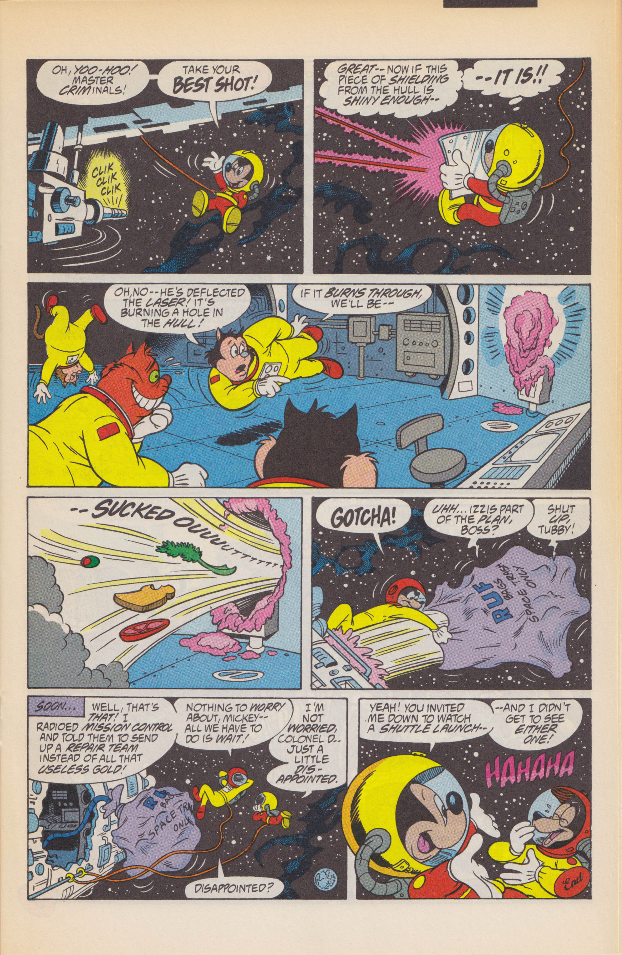 Read online Mickey Mouse Adventures comic -  Issue #16 - 17