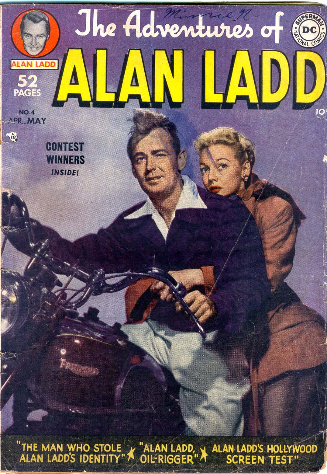 Read online Adventures of Alan Ladd comic -  Issue #4 - 1