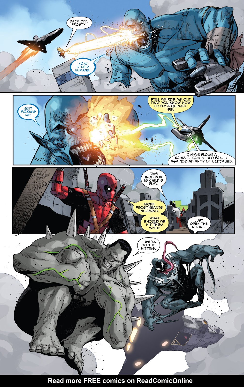 War Of The Realms Strikeforce issue The War Avengers - Page 15