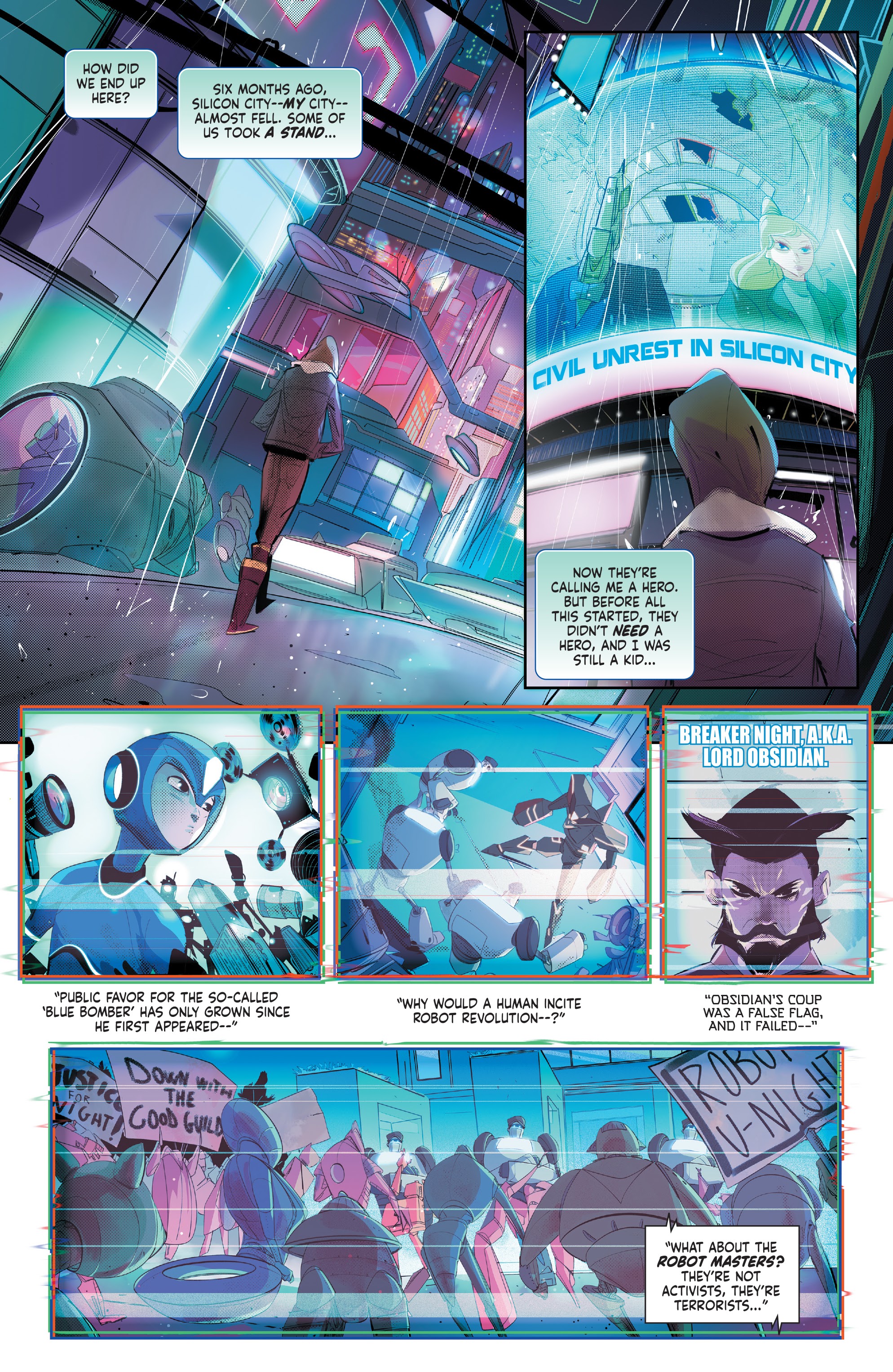 Read online Mega Man: Fully Charged comic -  Issue #1 - 3