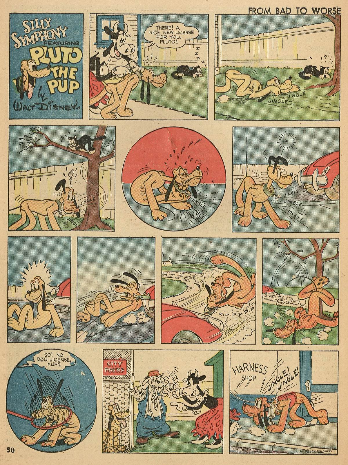 Read online Walt Disney's Comics and Stories comic -  Issue #18 - 52