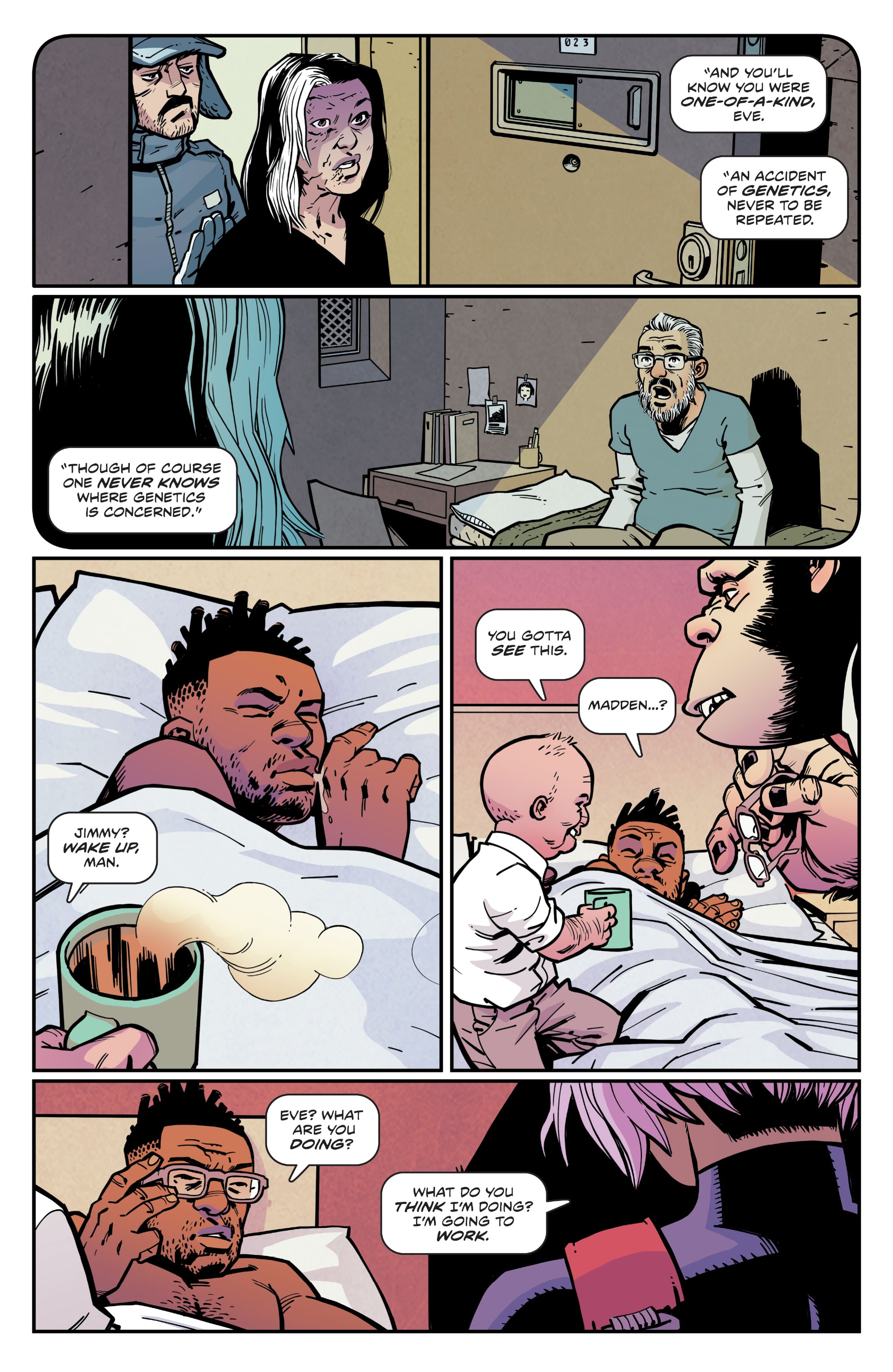 Read online Eve Stranger comic -  Issue #5 - 17