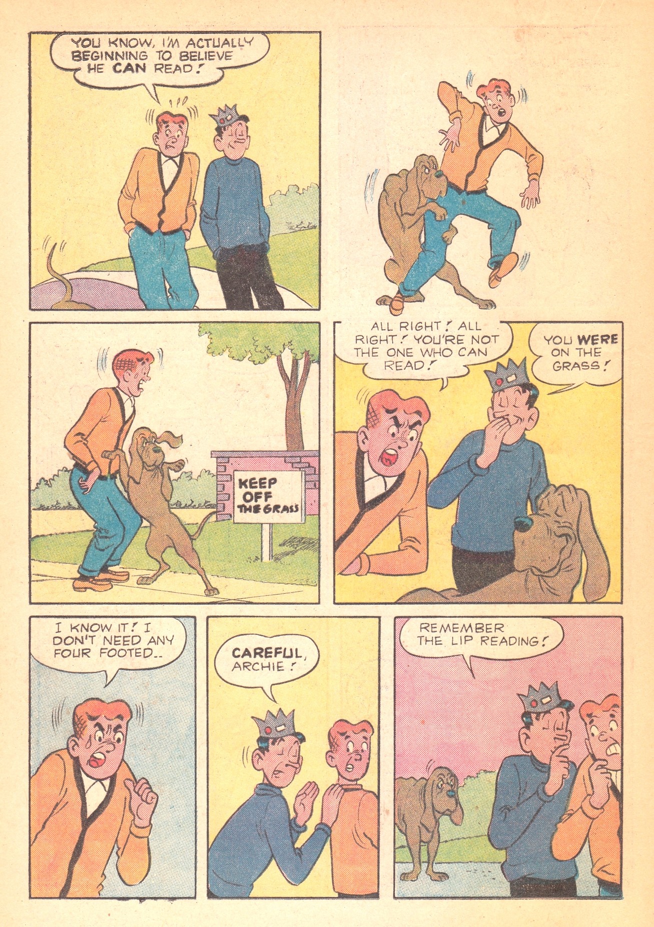 Read online Archie's Pal Jughead comic -  Issue #82 - 16