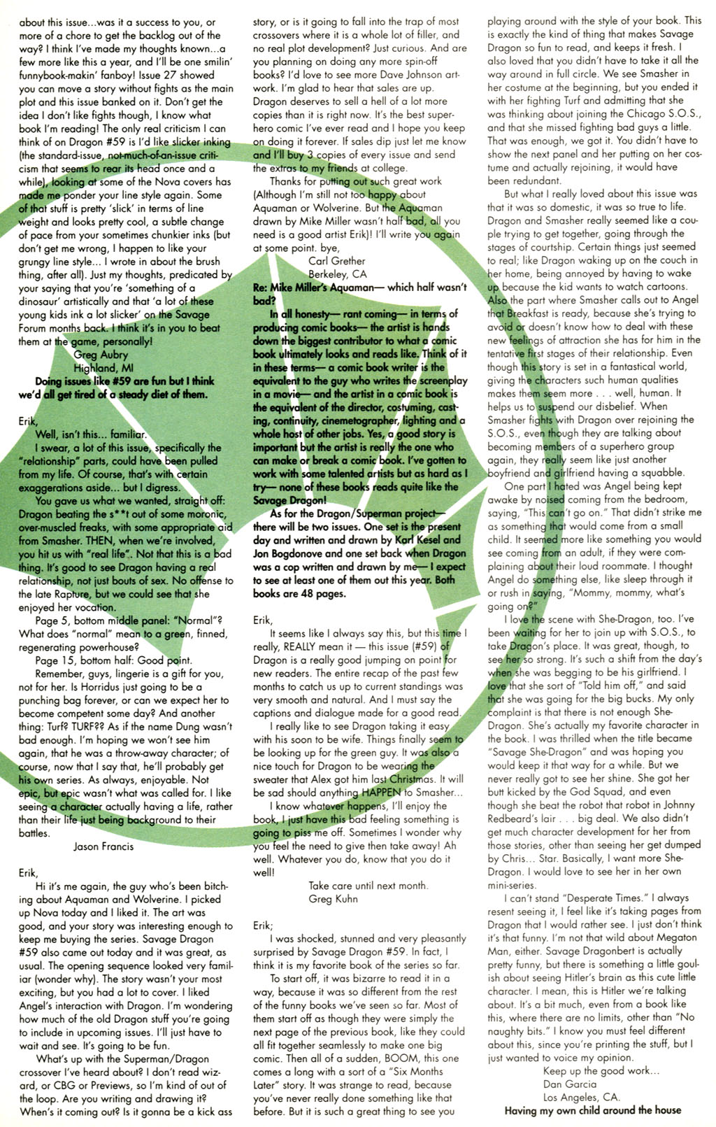 Read online The Savage Dragon (1993) comic -  Issue #61 - 23
