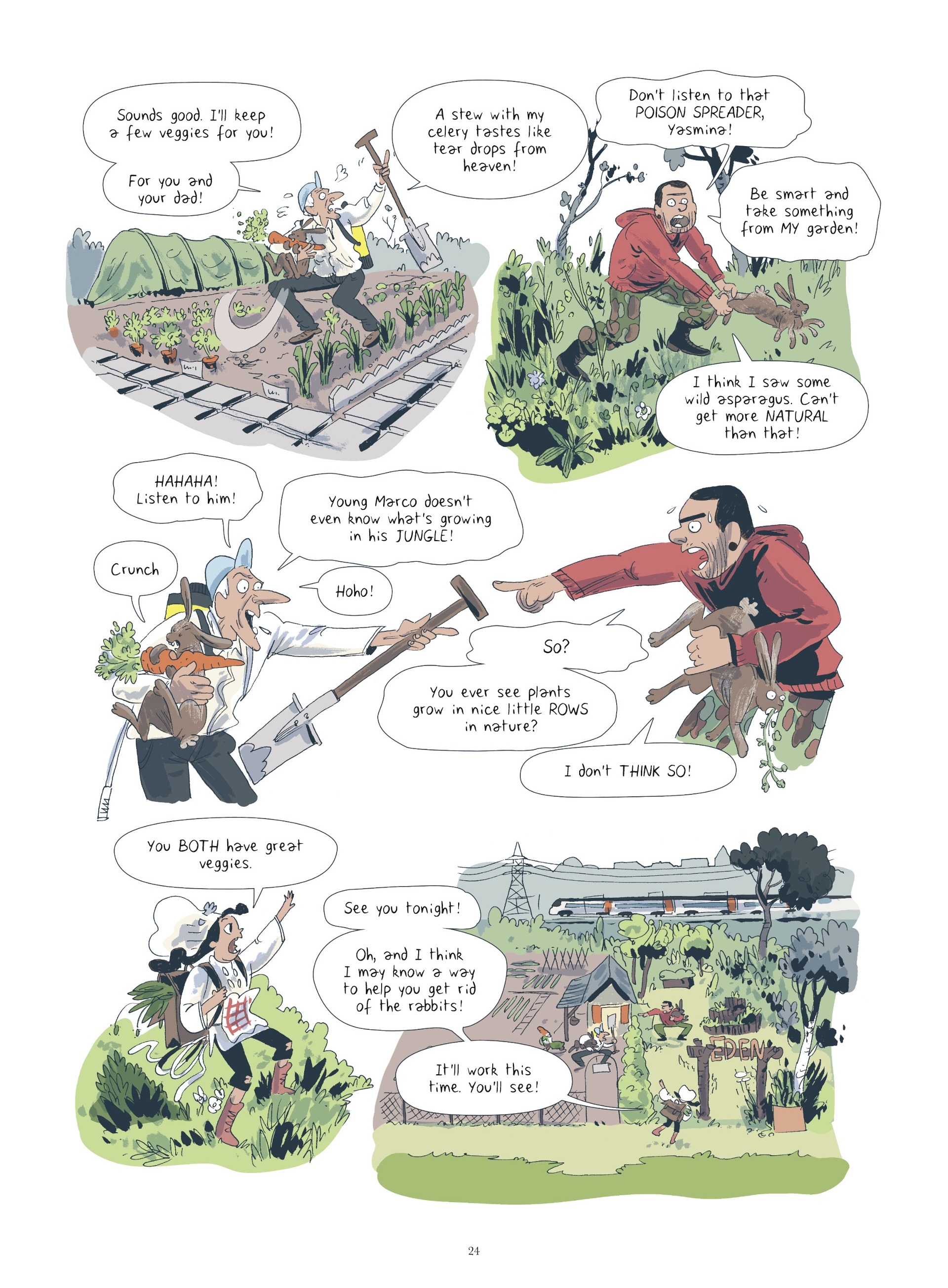 Read online Yasmina and the Potato Eaters comic -  Issue #1 - 26