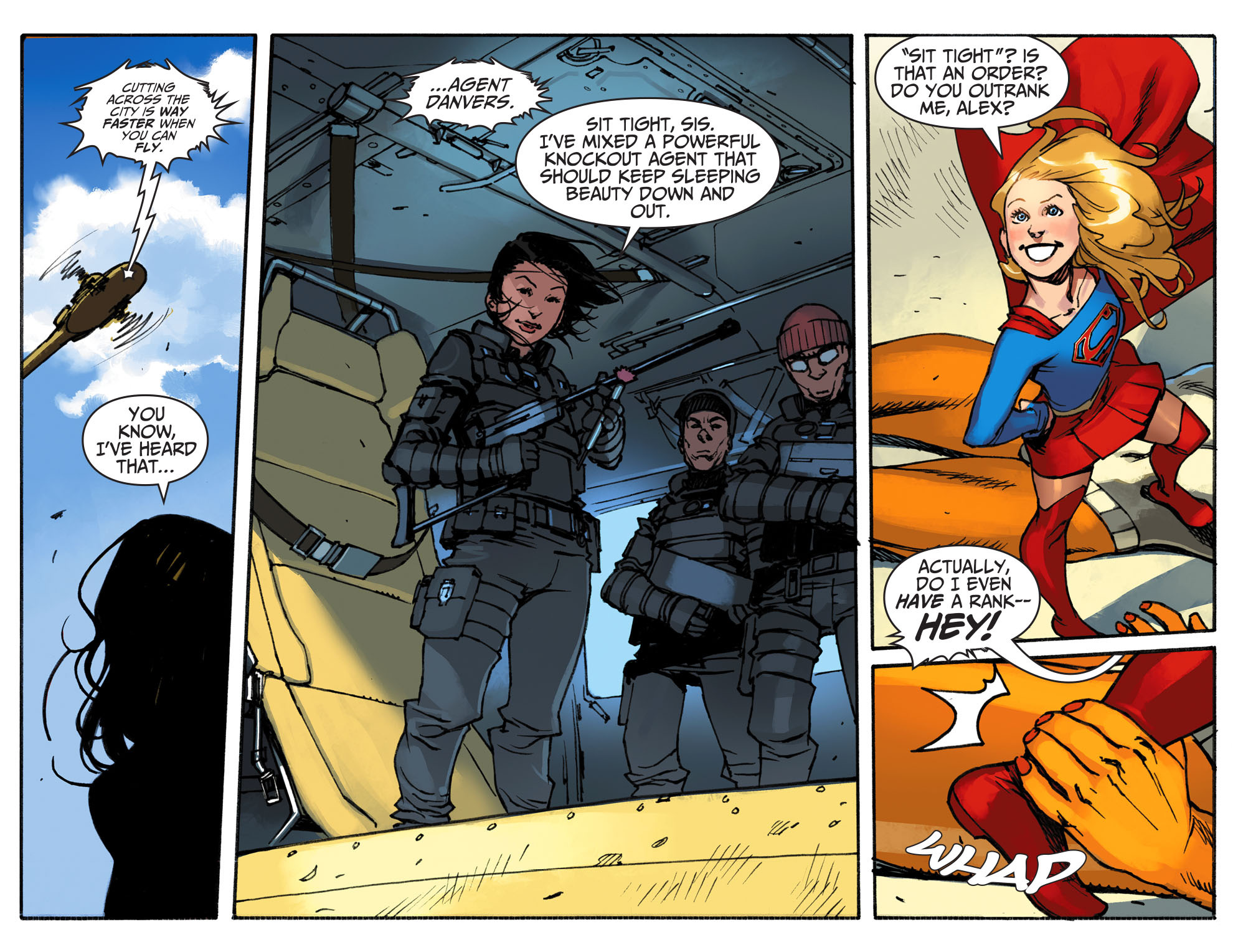 Read online Adventures of Supergirl comic -  Issue #1 - 19