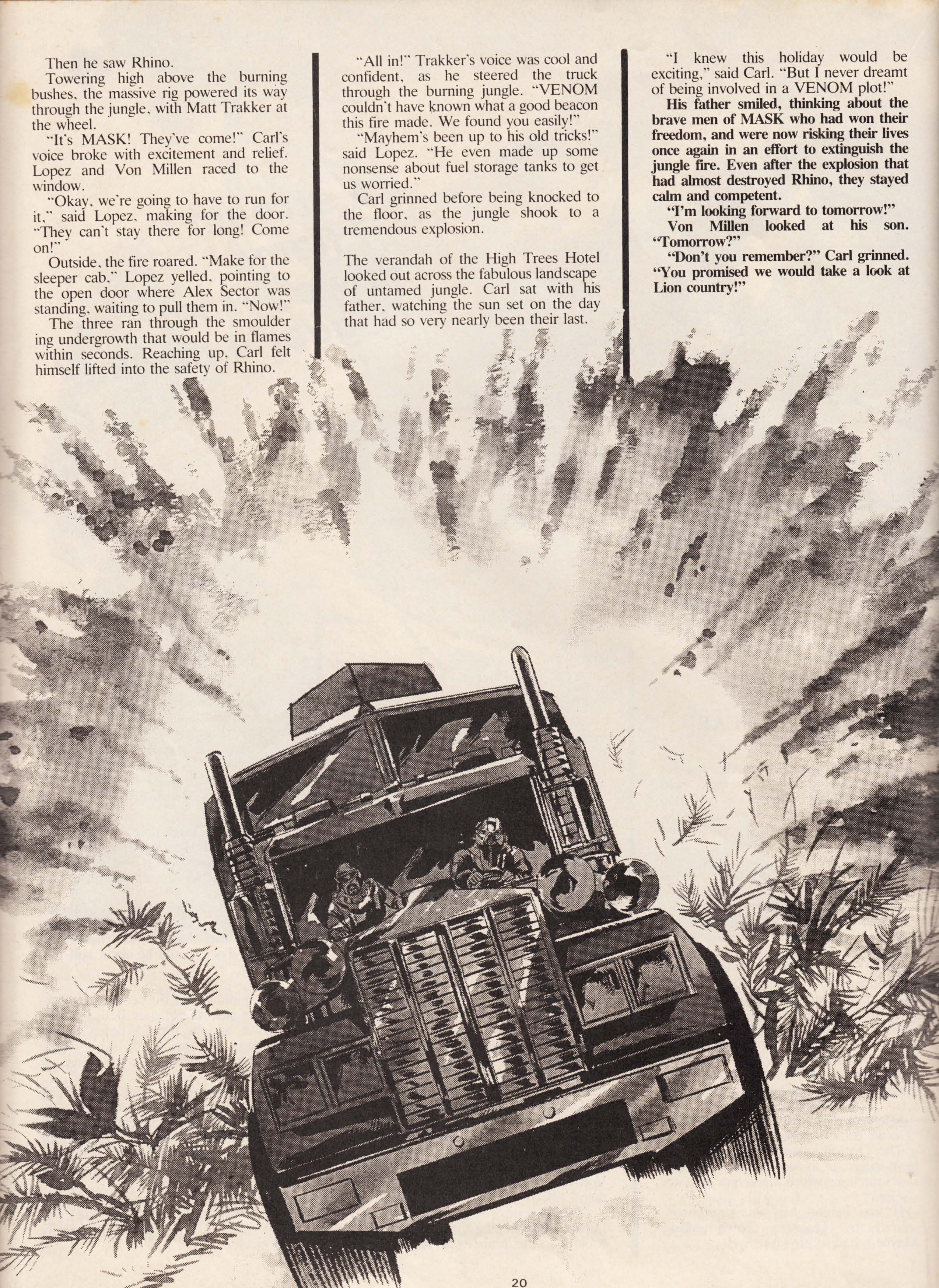 Read online Mask Holiday Special comic -  Issue #2 - 20