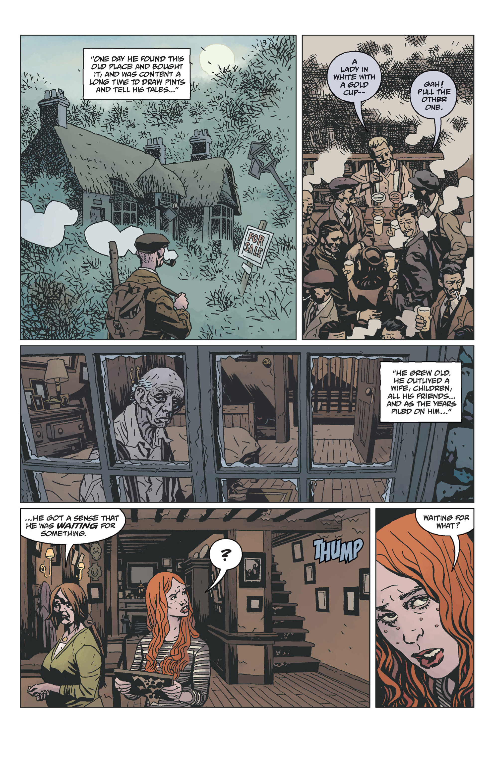 Read online Hellboy comic -  Issue #12 - 100