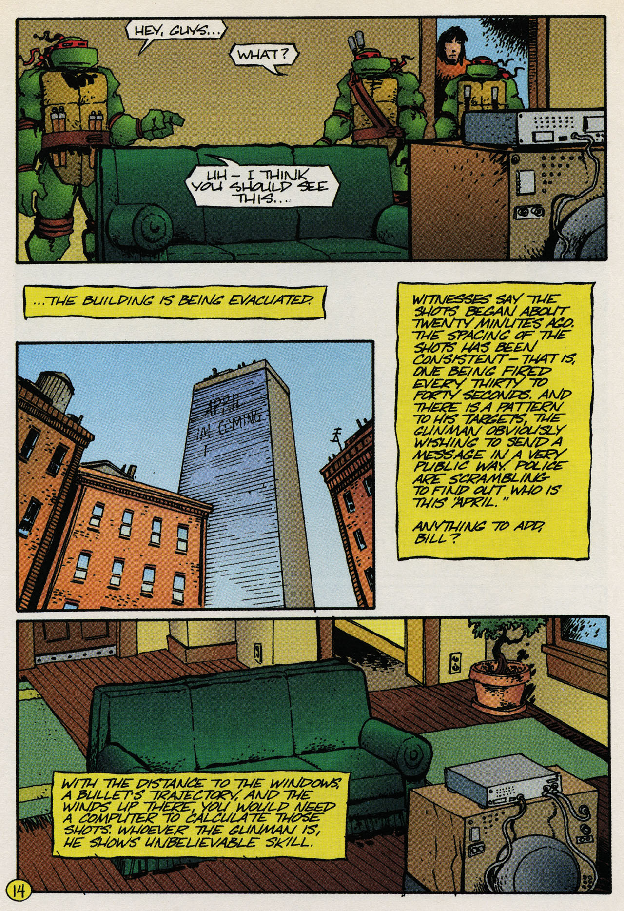Read online Teenage Mutant Ninja Turtles (1993) comic -  Issue #7 - 16