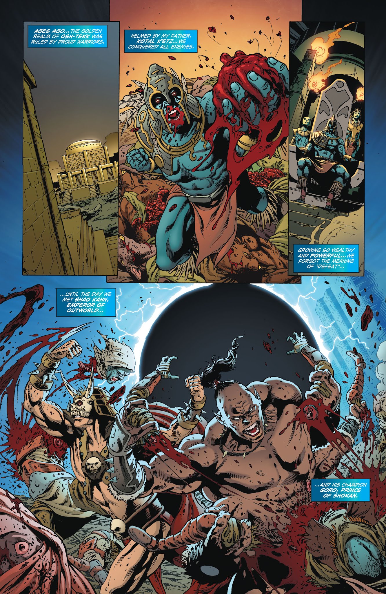 Read online Mortal Kombat X [I] comic -  Issue # _TPB 1 - 58