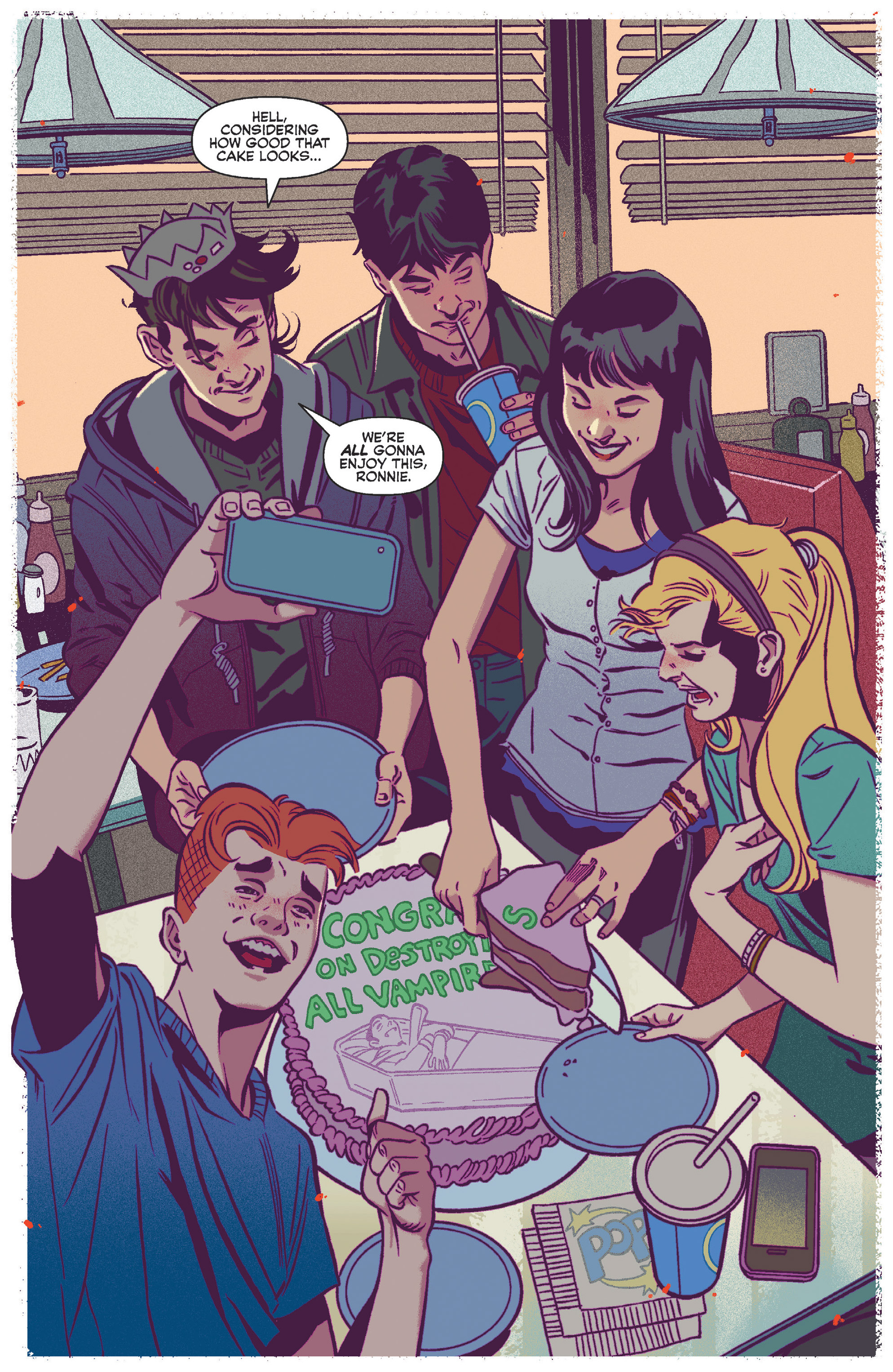 Read online Jughead the Hunger vs. Vampironica comic -  Issue #1 - 4