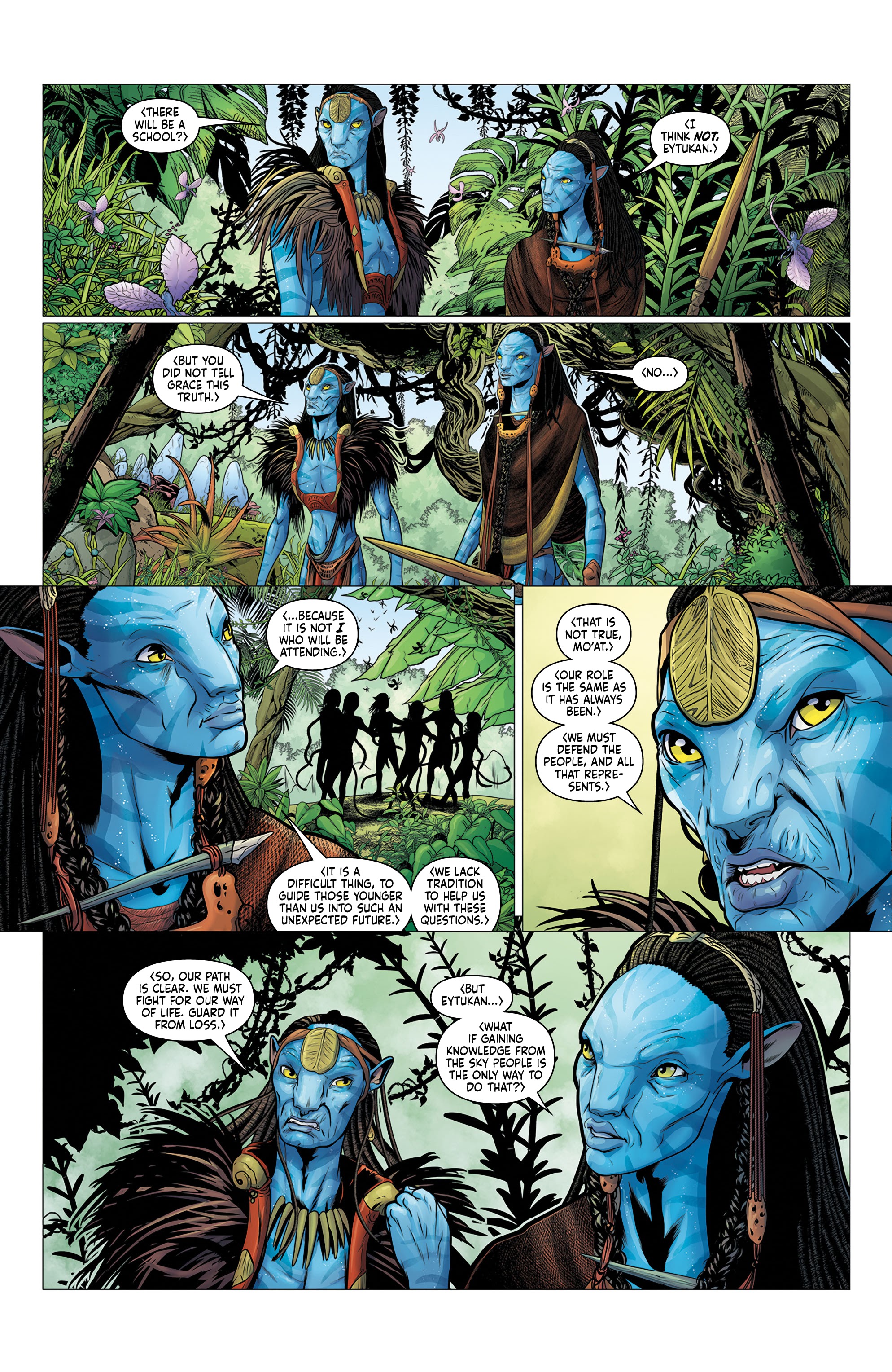 Read online Avatar: Adapt or Die comic -  Issue #1 - 8