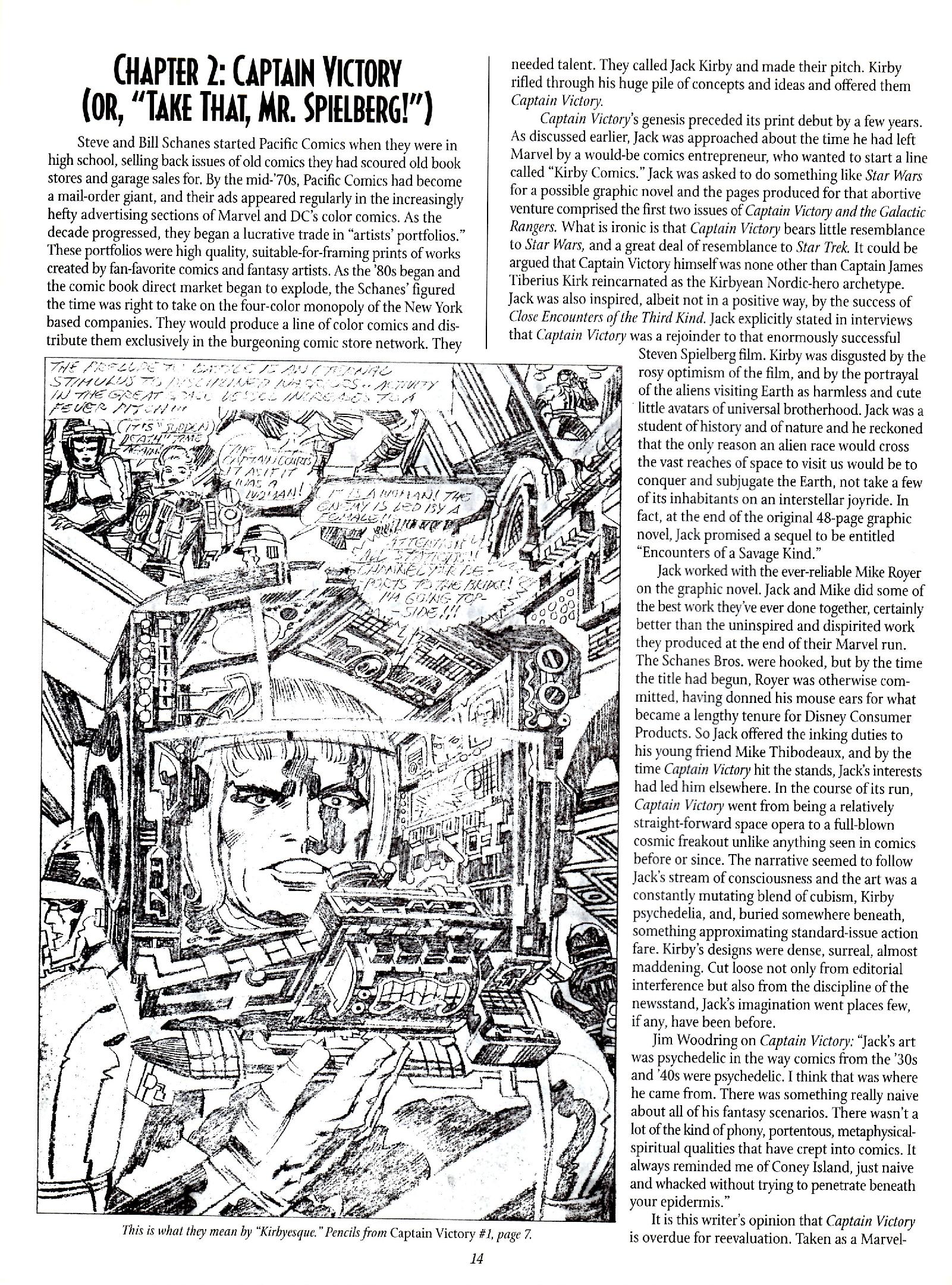 Read online The Jack Kirby Collector comic -  Issue #30 - 14