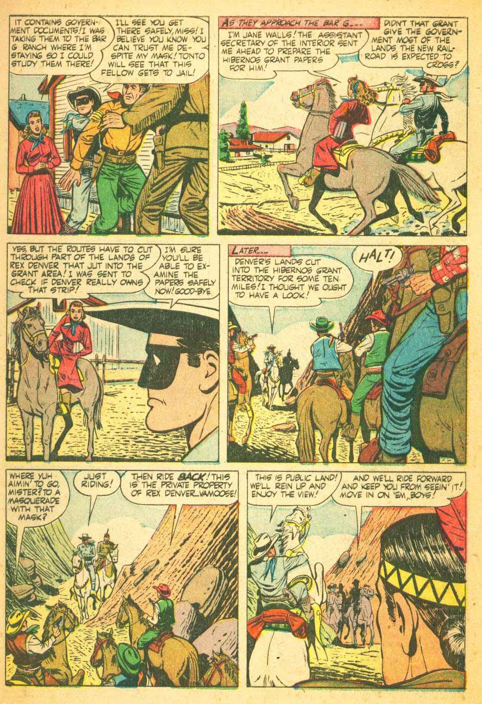 Read online The Lone Ranger (1948) comic -  Issue #39 - 5
