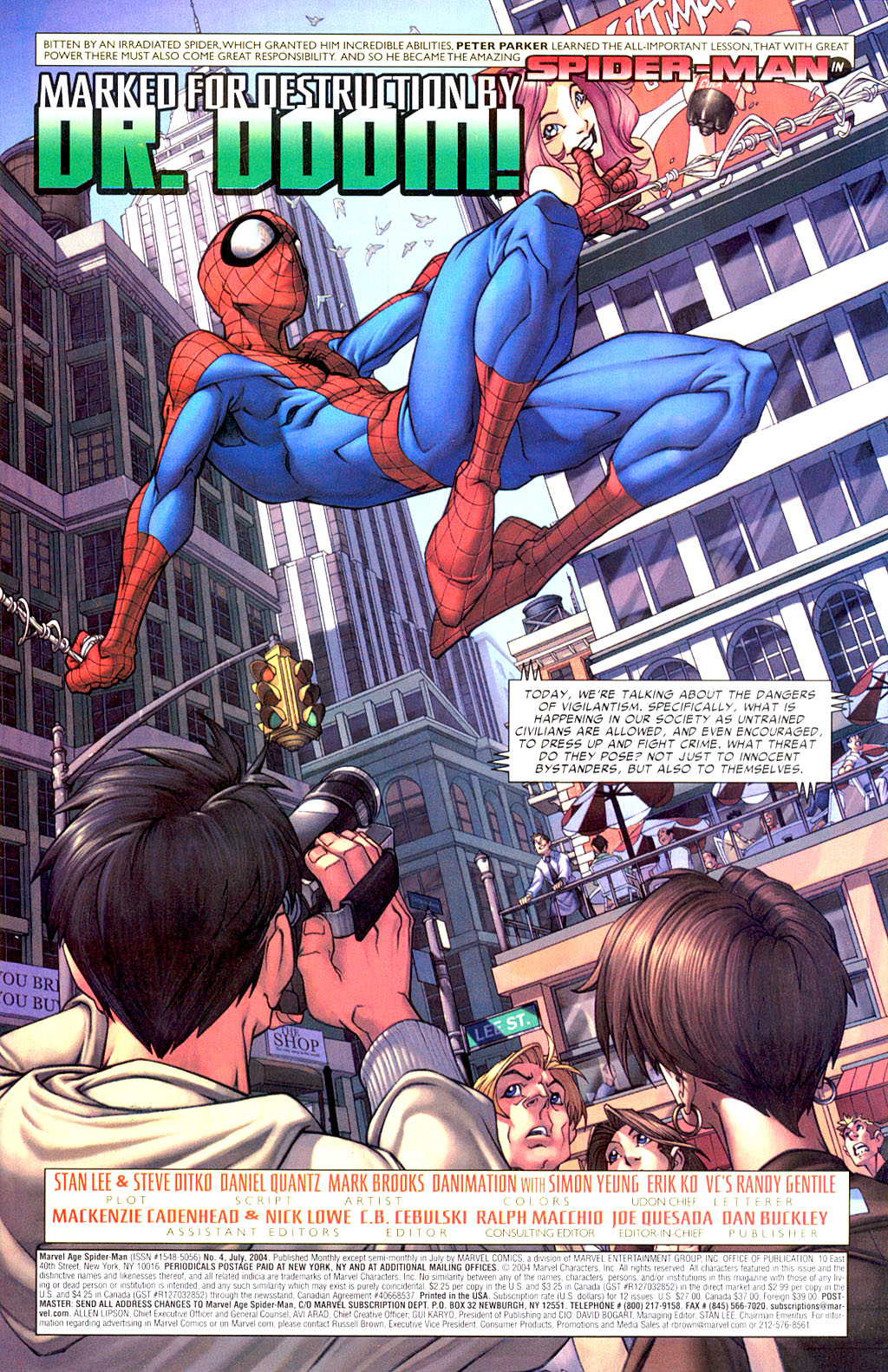 Read online Marvel Age Spider-Man comic -  Issue #4 - 2