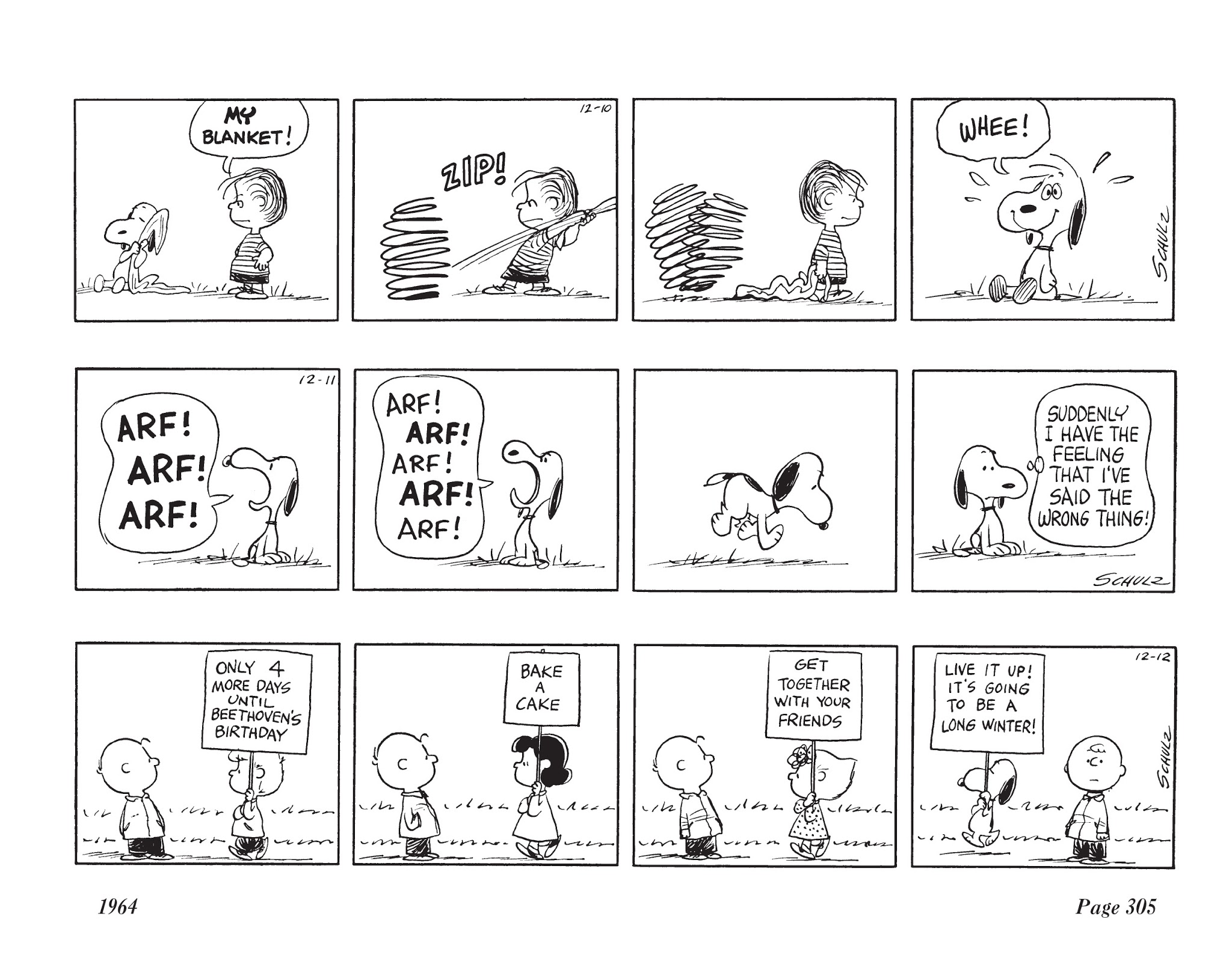 Read online The Complete Peanuts comic -  Issue # TPB 7 - 316
