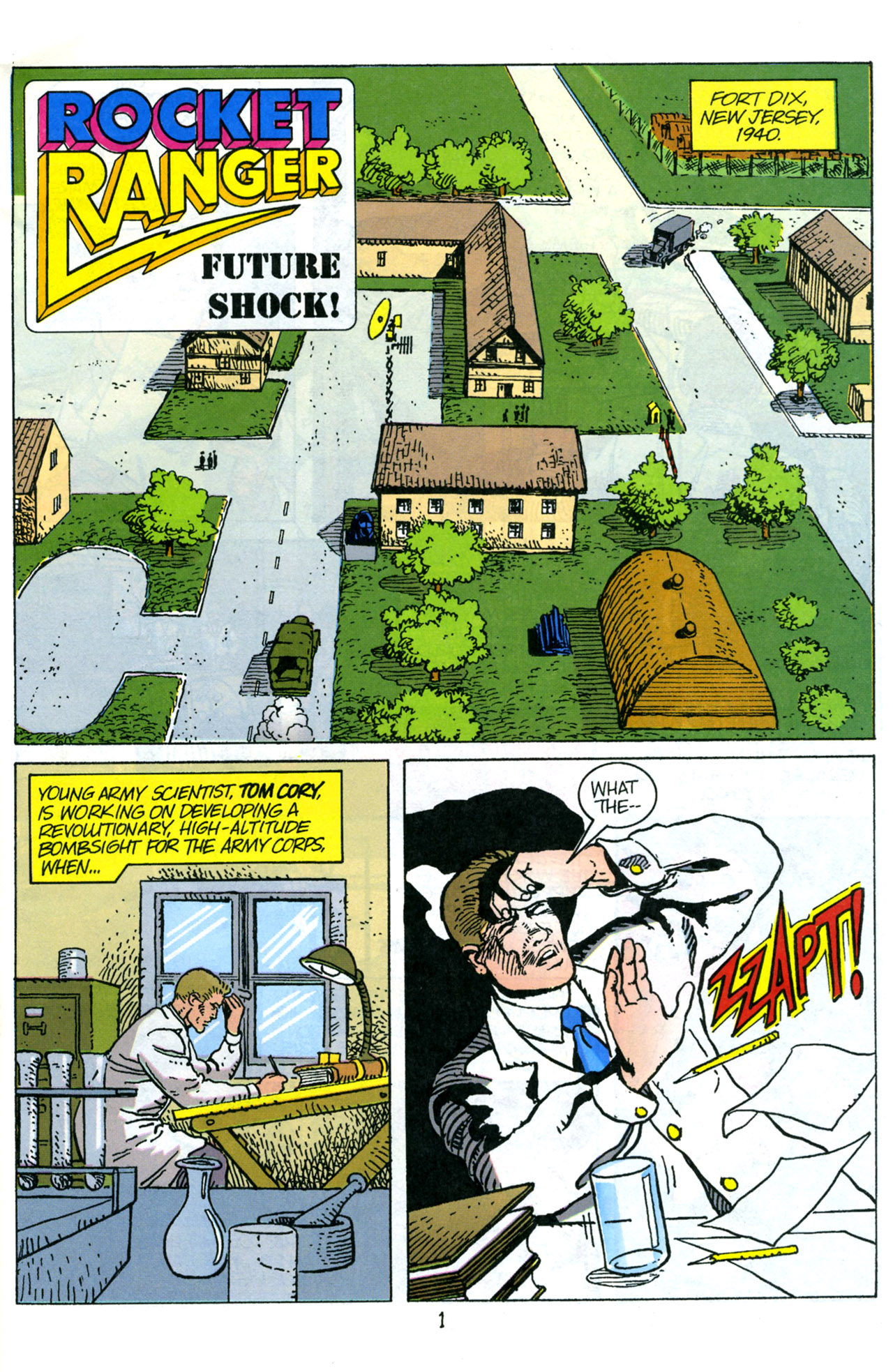 Read online Rocket Ranger comic -  Issue #1 - 3