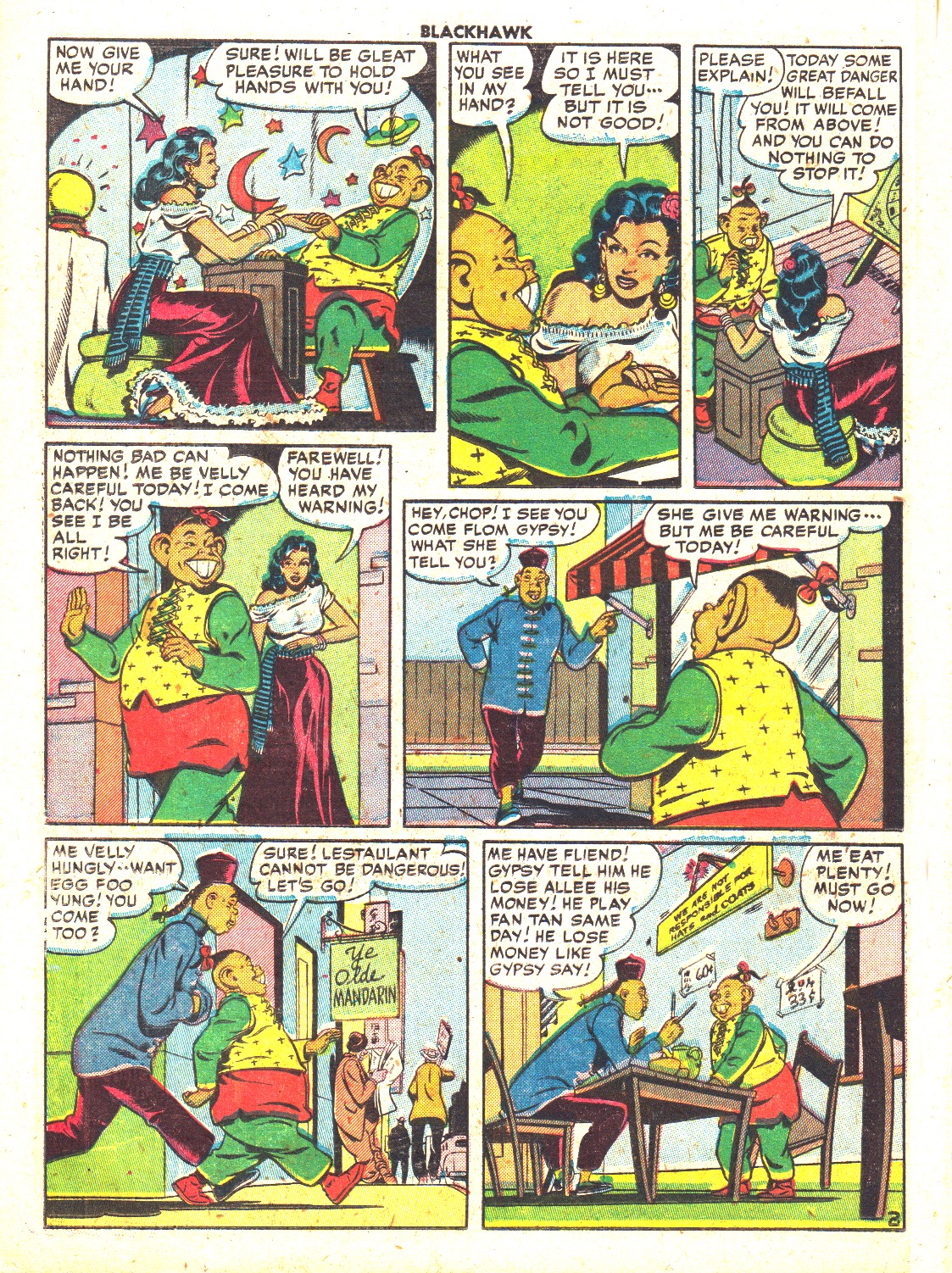 Read online Blackhawk (1957) comic -  Issue #37 - 36