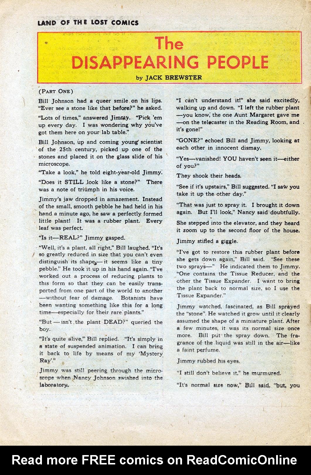 Read online Land of the Lost Comics comic -  Issue #3 - 20