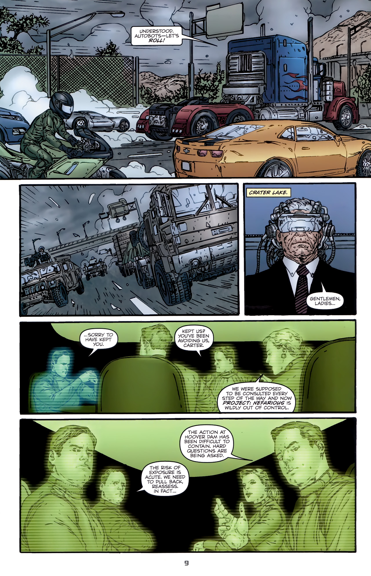 Read online Transformers: Nefarious comic -  Issue #5 - 12