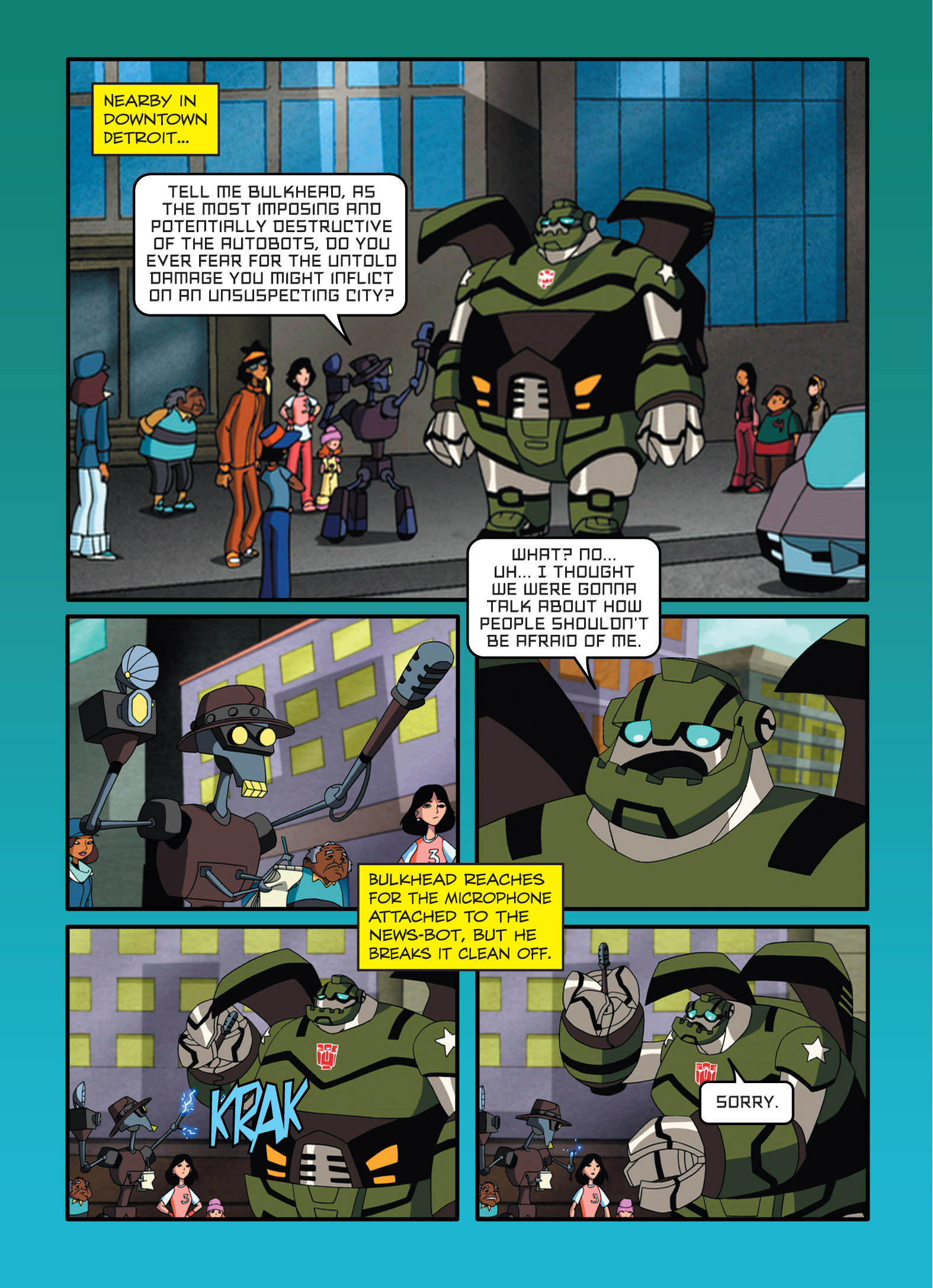 Read online Transformers Animated comic -  Issue #6 - 17