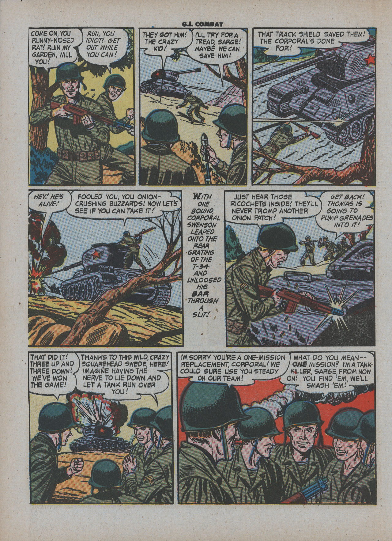 Read online G.I. Combat (1952) comic -  Issue #7 - 33