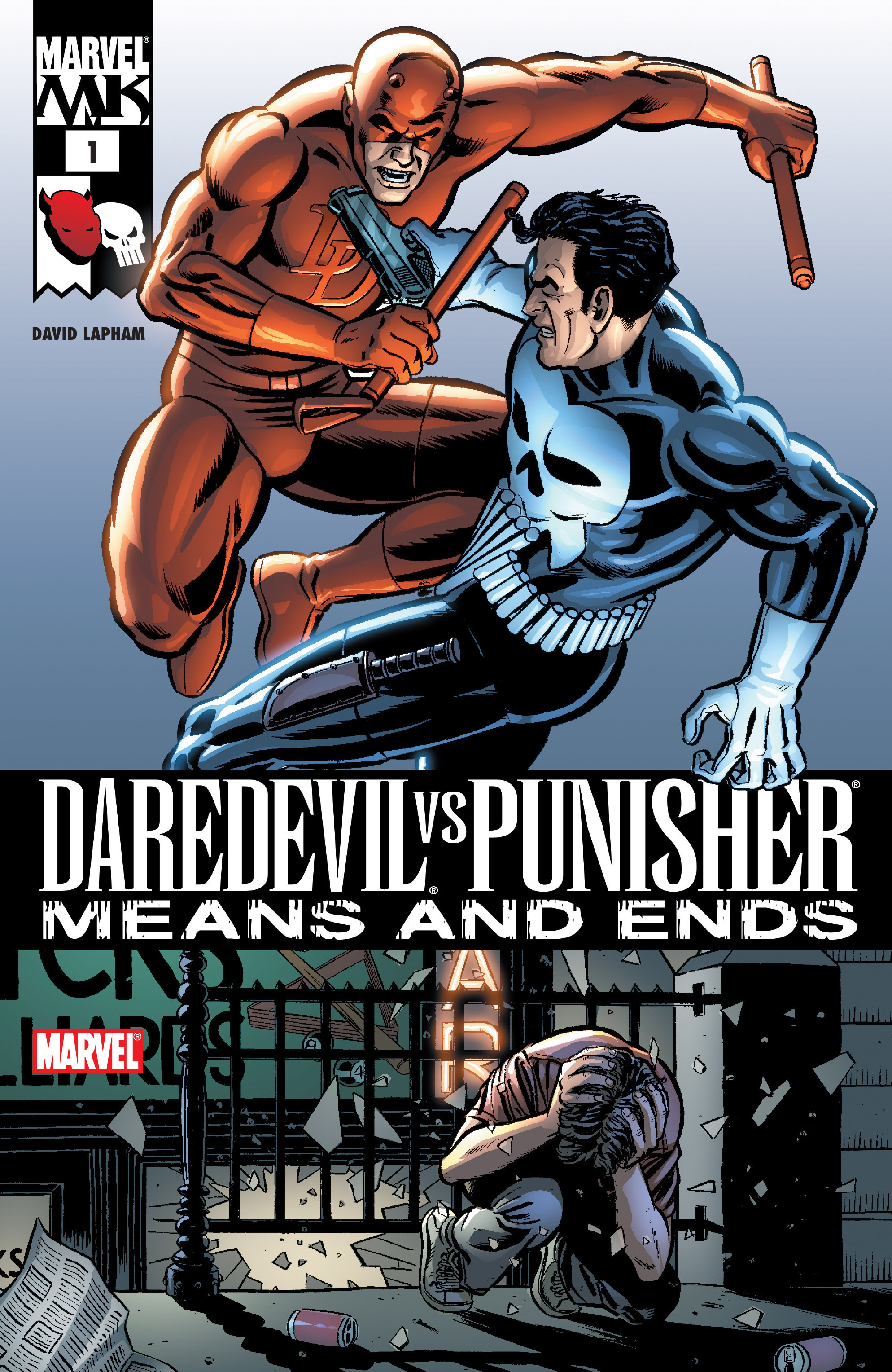 Read online Daredevil vs. Punisher comic -  Issue #1 - 1