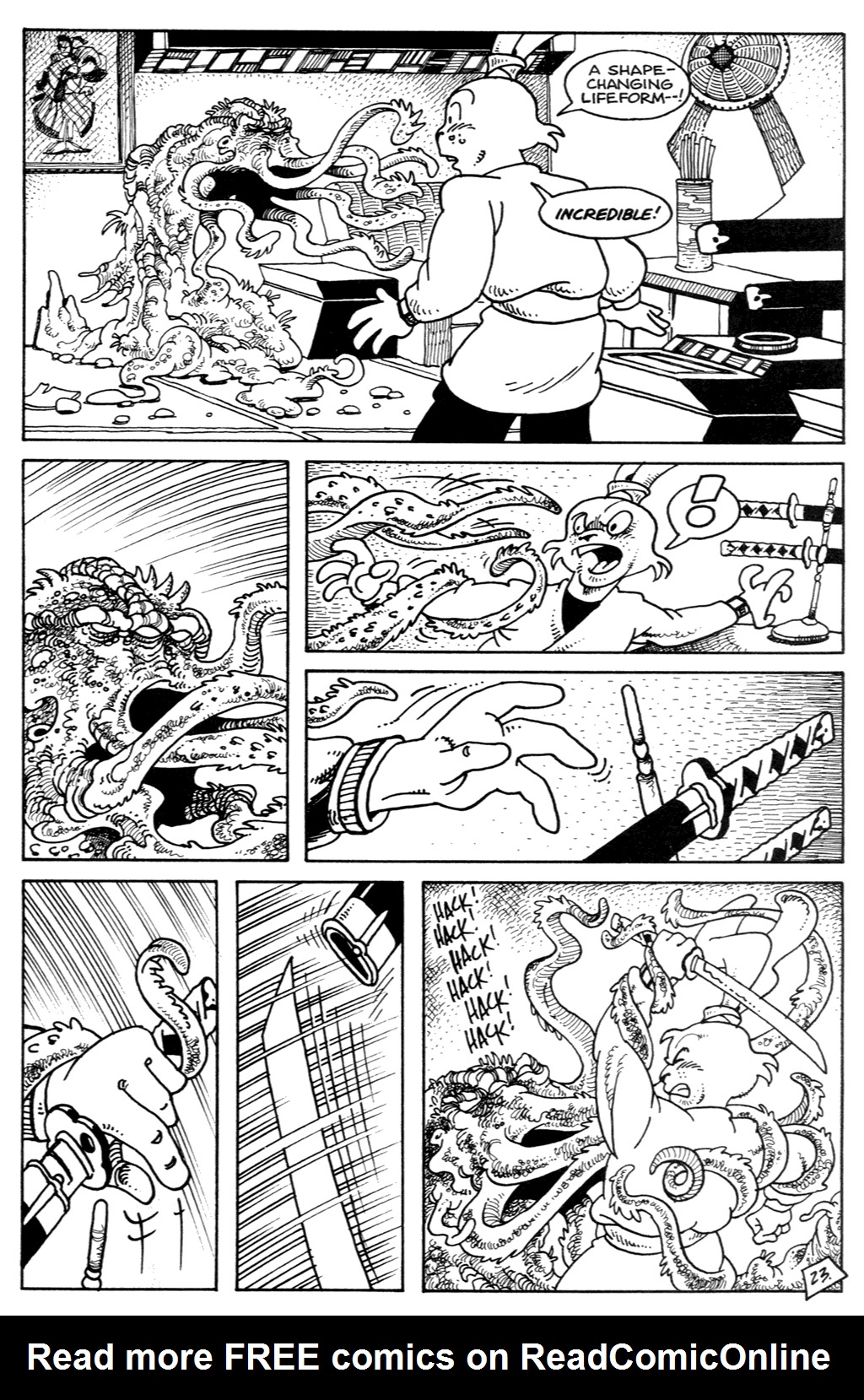 Read online Space Usagi comic -  Issue #1 - 24