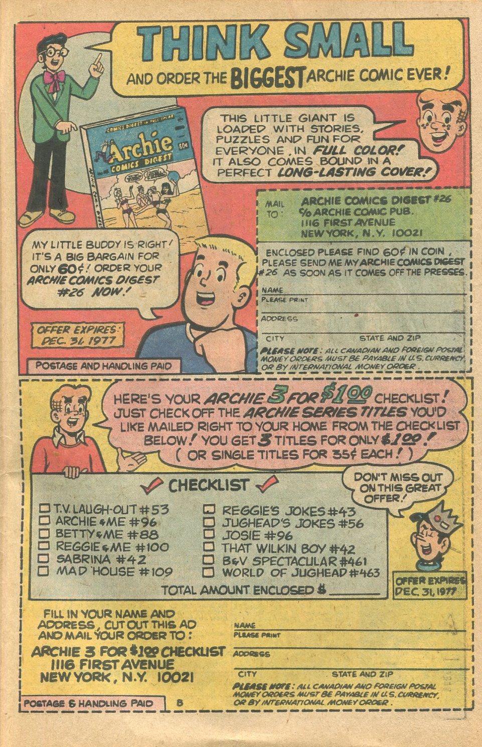 Read online Archie's Joke Book Magazine comic -  Issue #236 - 27