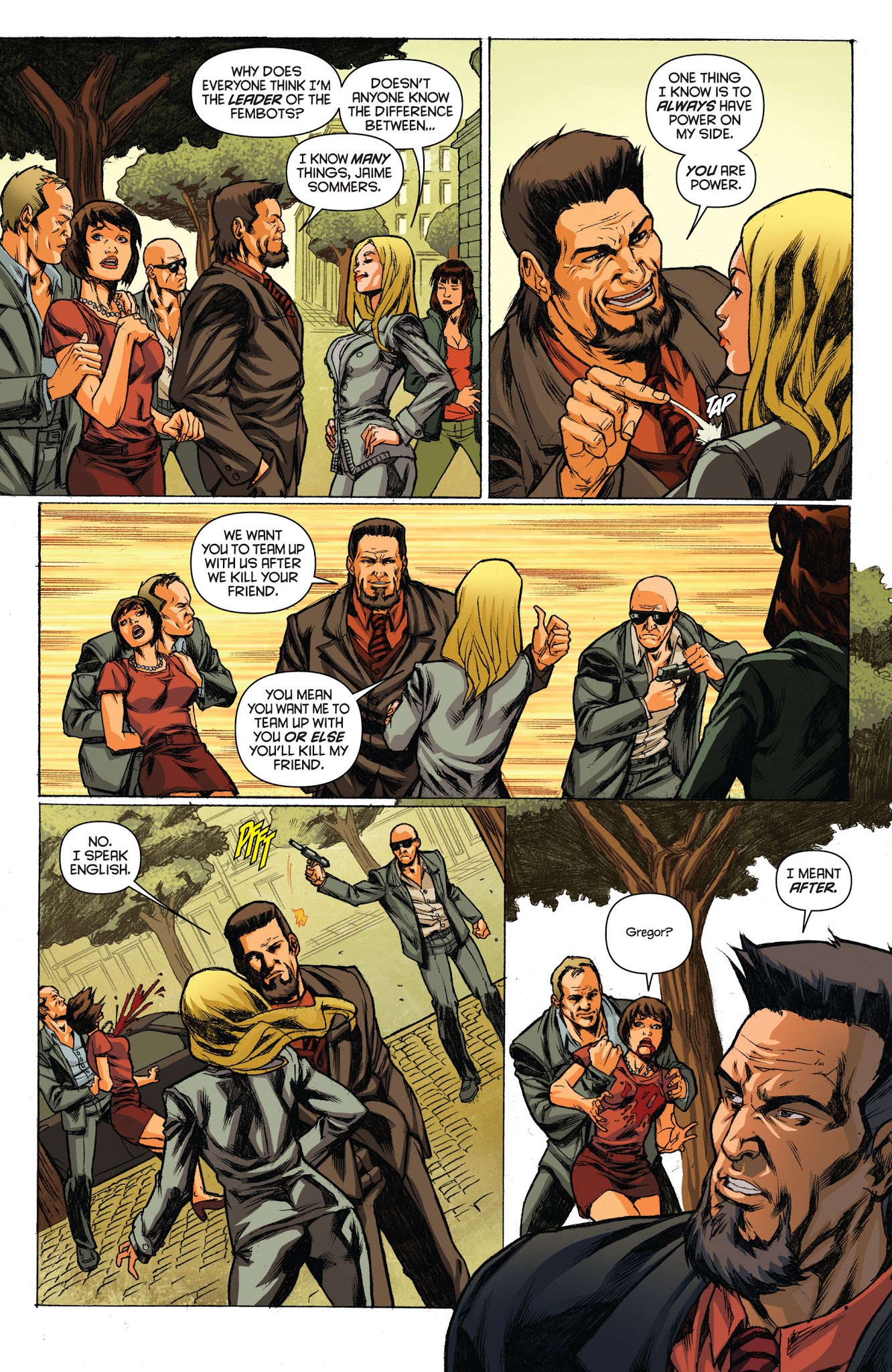 Read online The Bionic Woman comic -  Issue #9 - 11