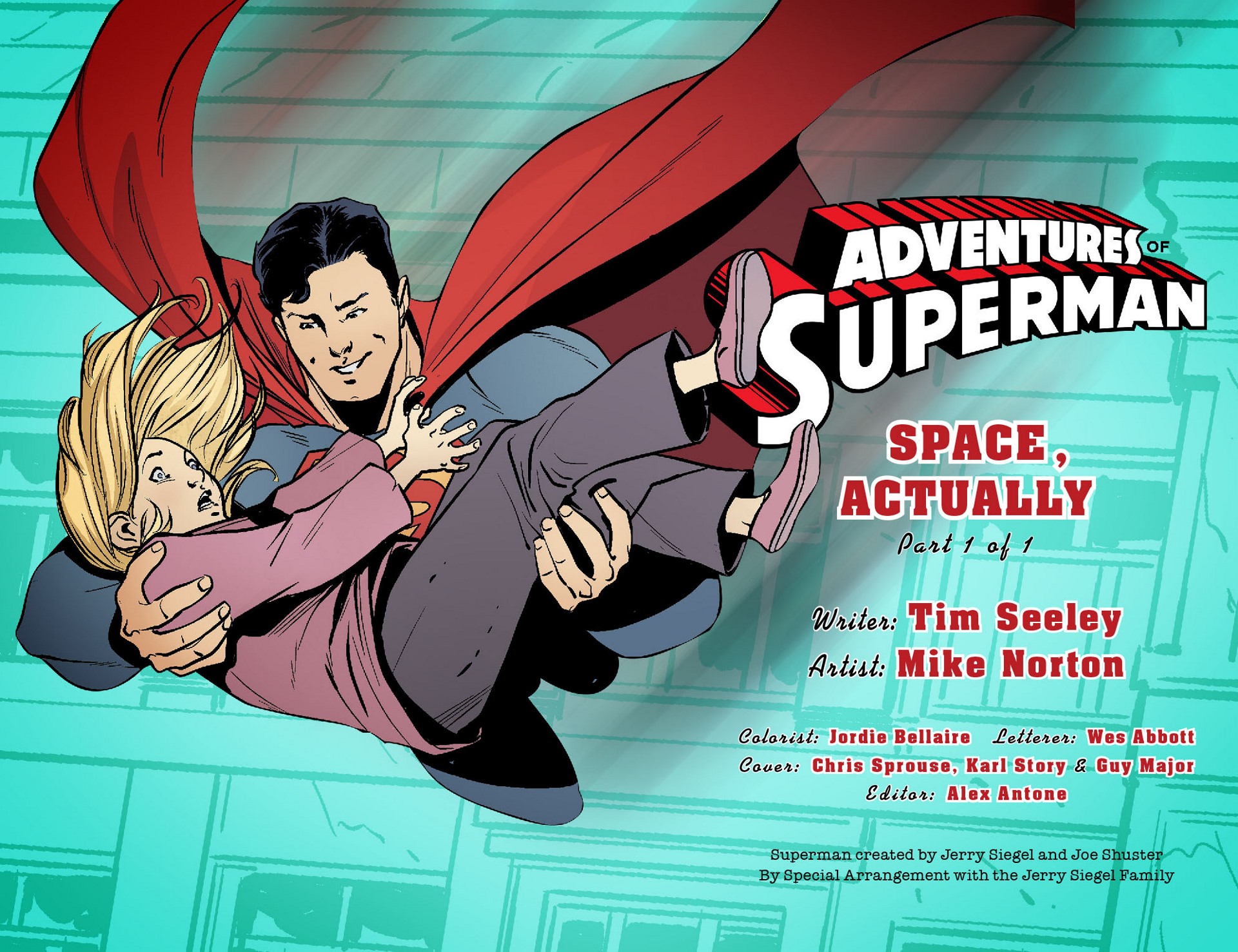 Read online Adventures of Superman [I] comic -  Issue #21 - 2
