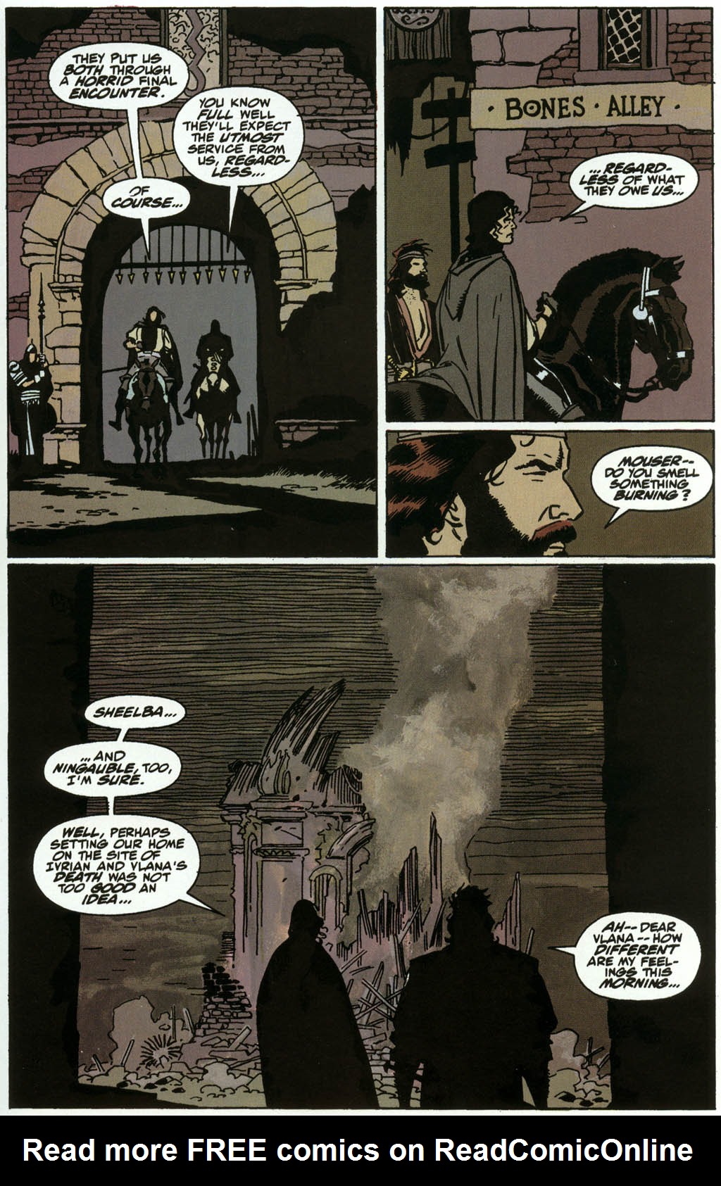 Read online Fafhrd and the Gray Mouser comic -  Issue #3 - 21