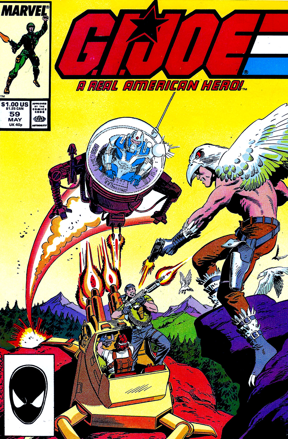 Read online G.I. Joe: A Real American Hero comic -  Issue #59 - 1