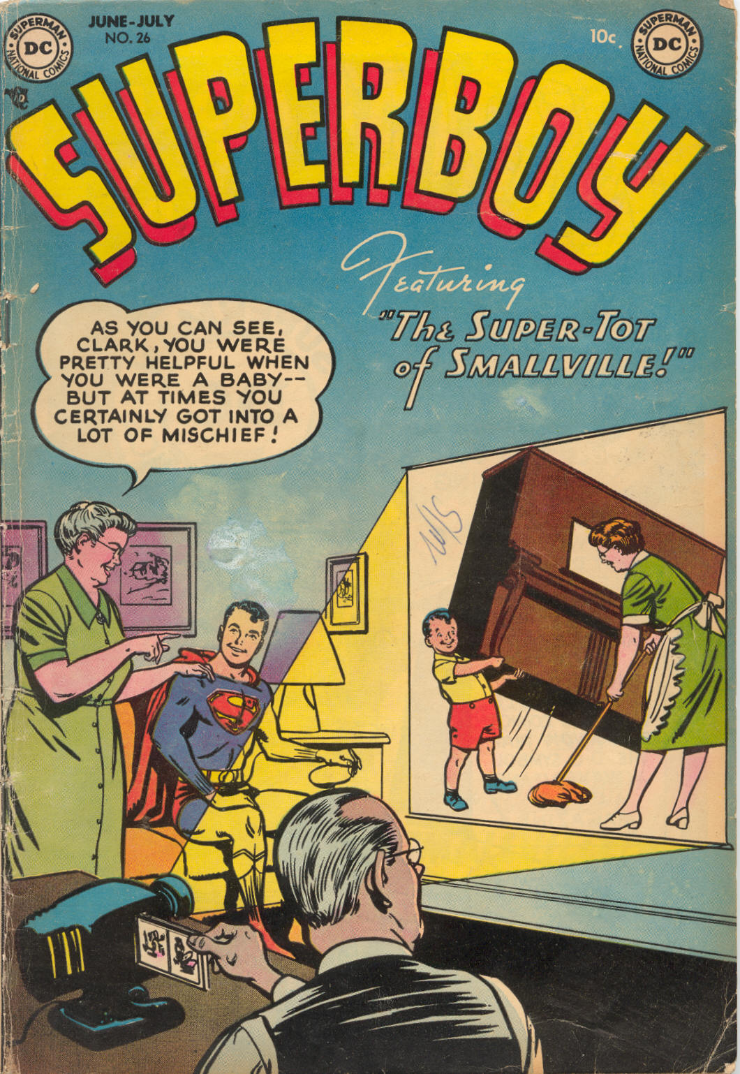 Read online Superboy (1949) comic -  Issue #26 - 1