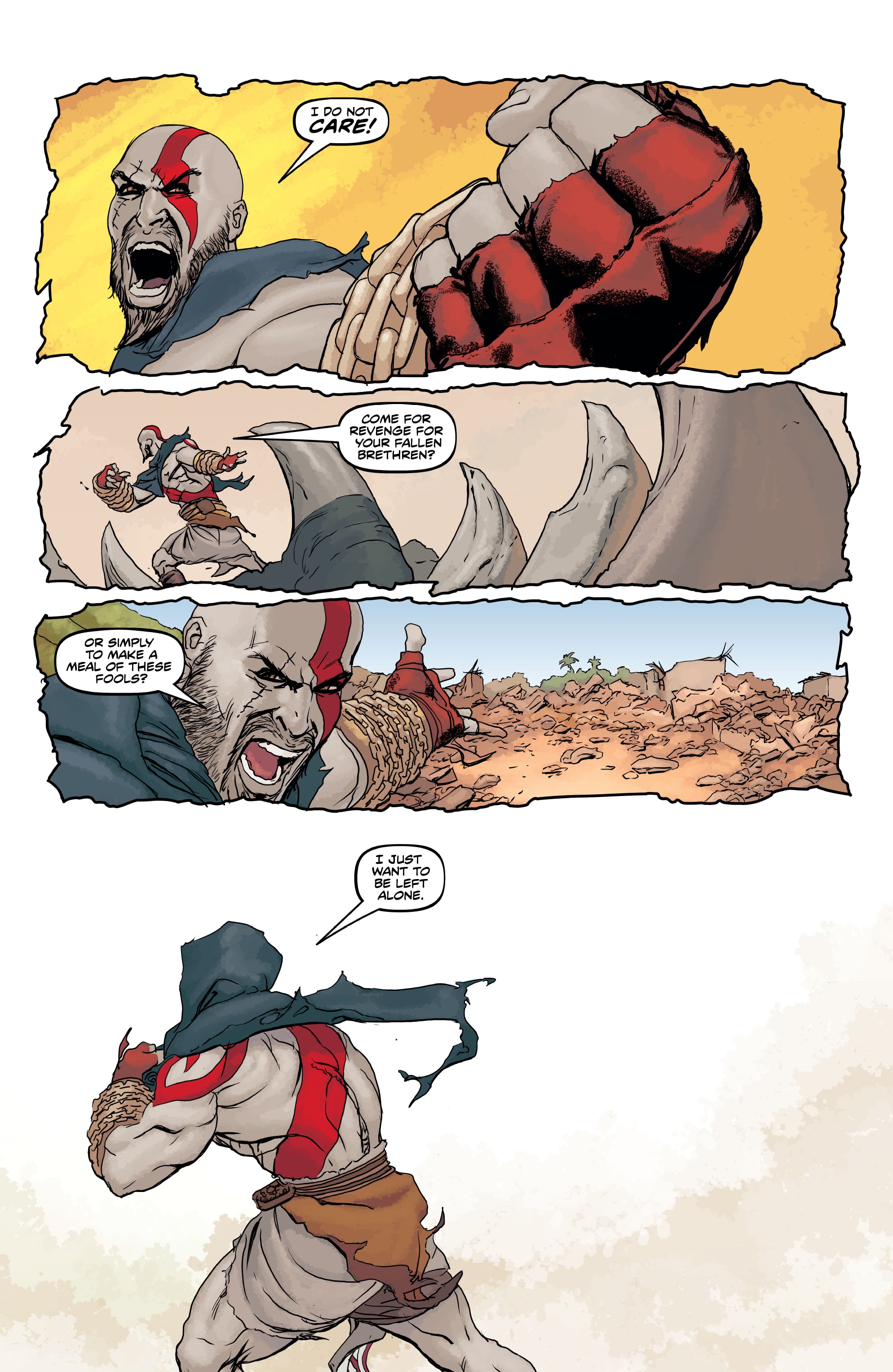 Read online God of War: Fallen God comic -  Issue #3 - 16