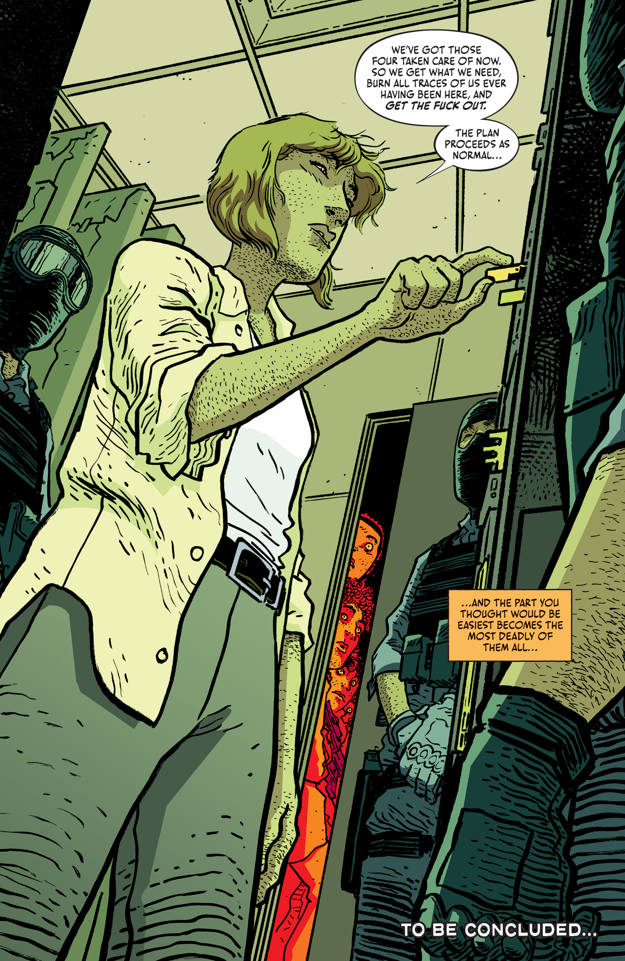 Read online Dark Spaces: Wildfire comic -  Issue #4 - 25