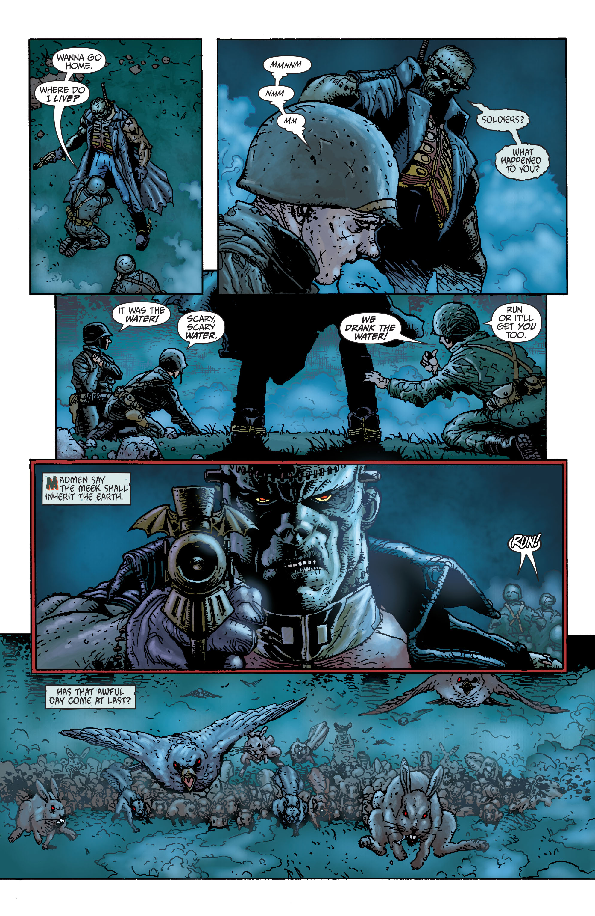 Read online Seven Soldiers: Frankenstein comic -  Issue #3 - 5
