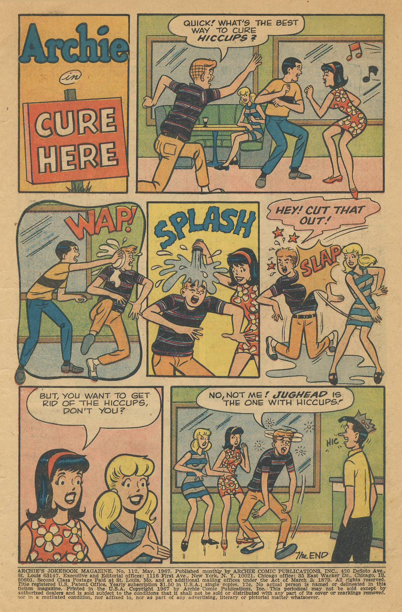 Read online Archie's Joke Book Magazine comic -  Issue #112 - 3
