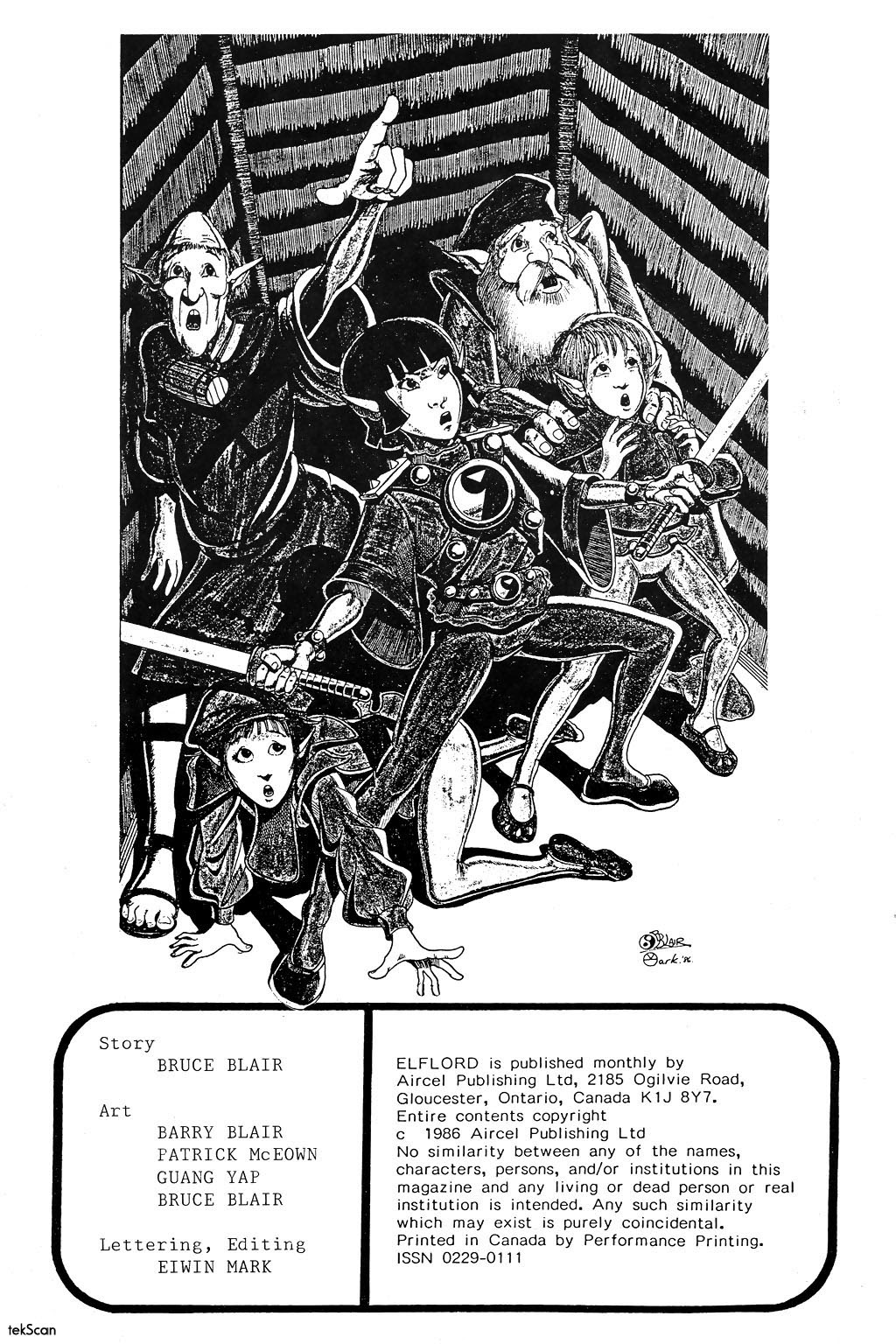 Read online Elflord (1986) comic -  Issue #2 - 4