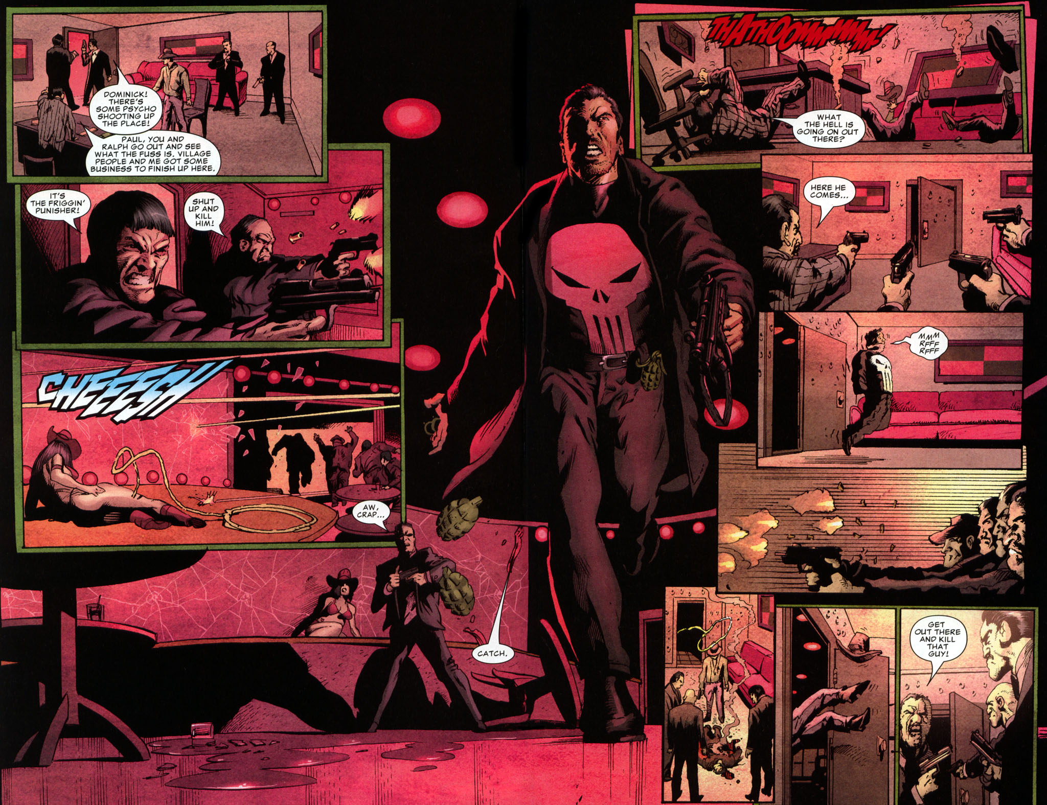 Read online Punisher: Red X-Mas comic -  Issue # Full - 9