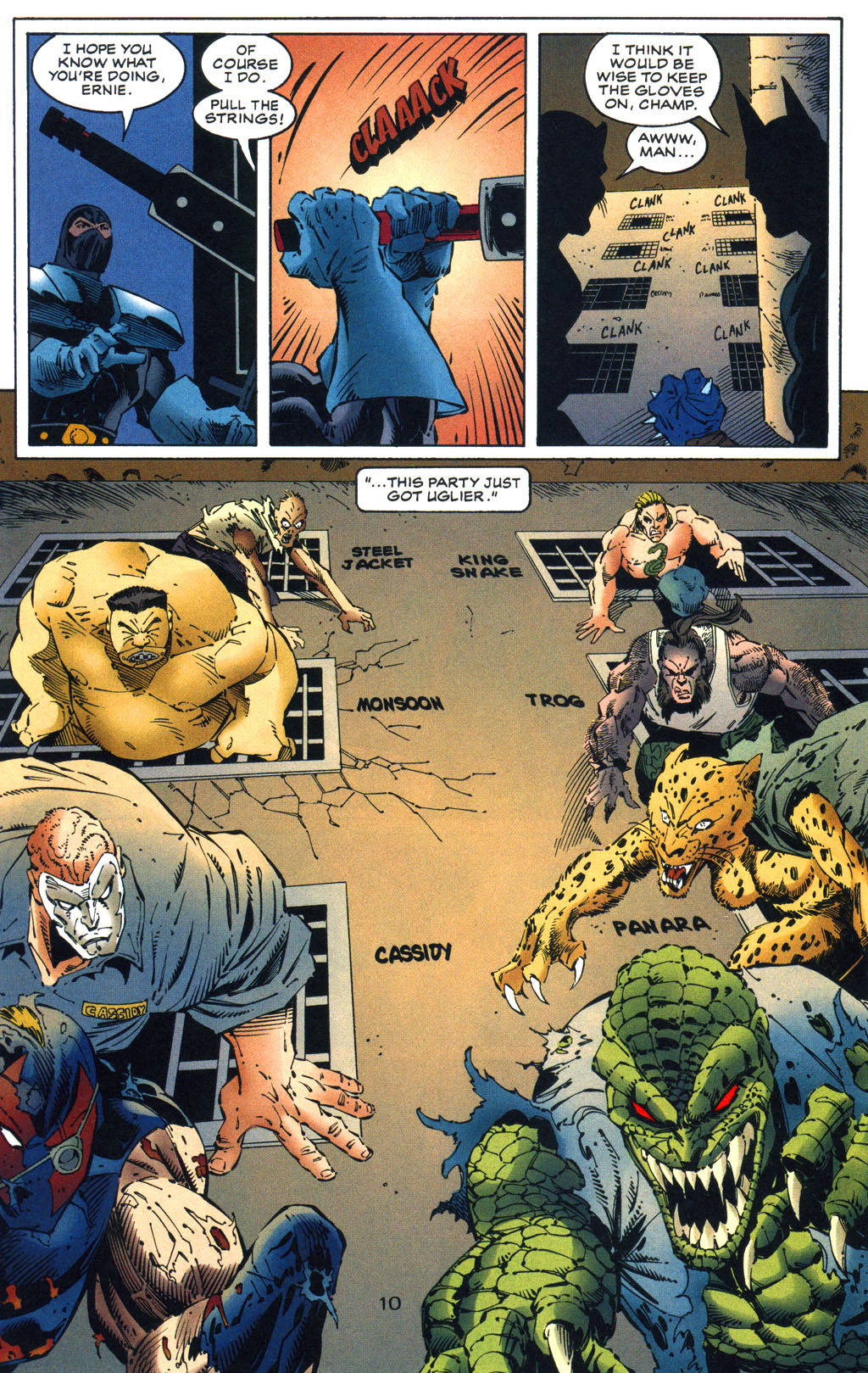 Read online Batman/Wildcat comic -  Issue #3 - 10